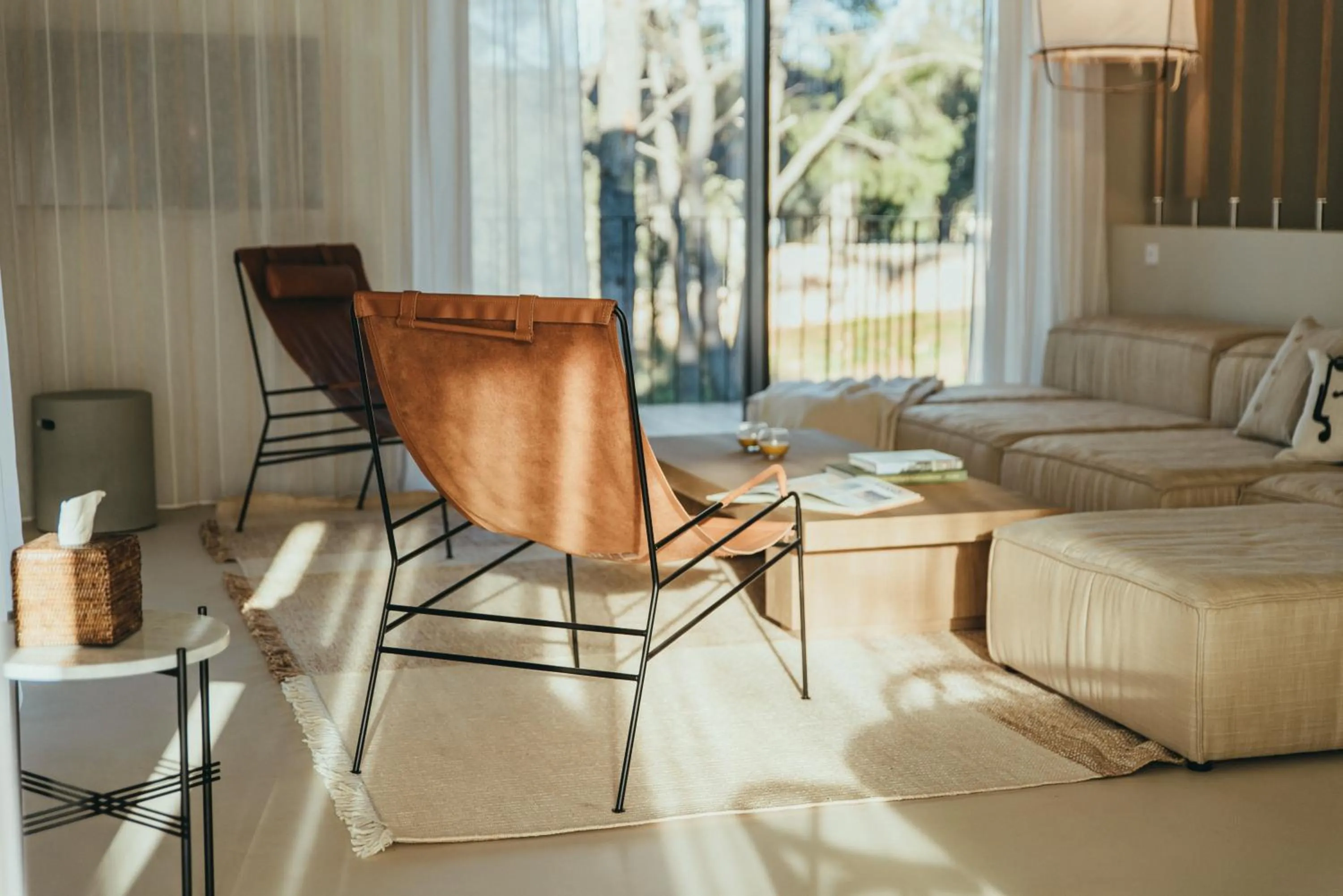 Seating area in Maslina Resort