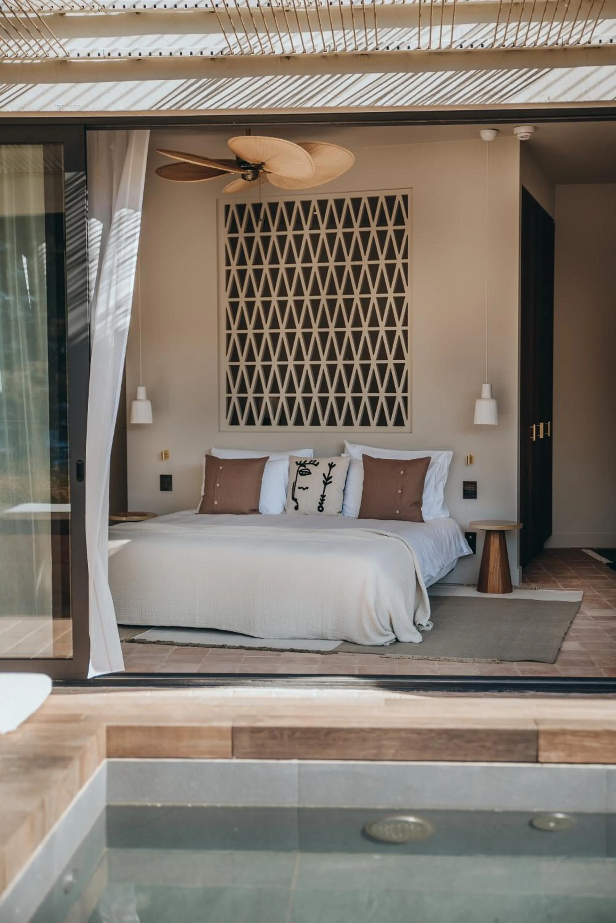 Bed in Maslina Resort