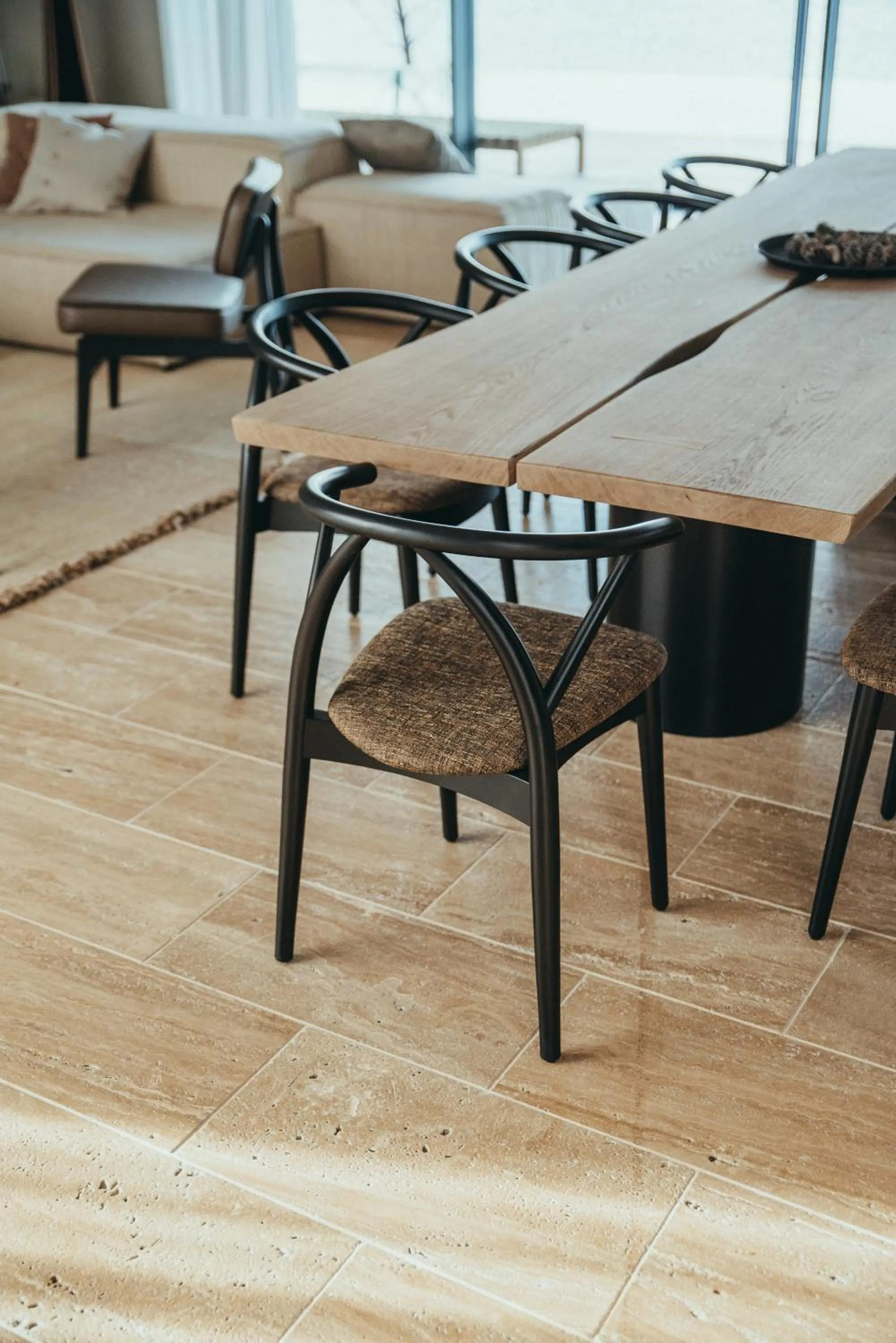 Dining area in Maslina Resort