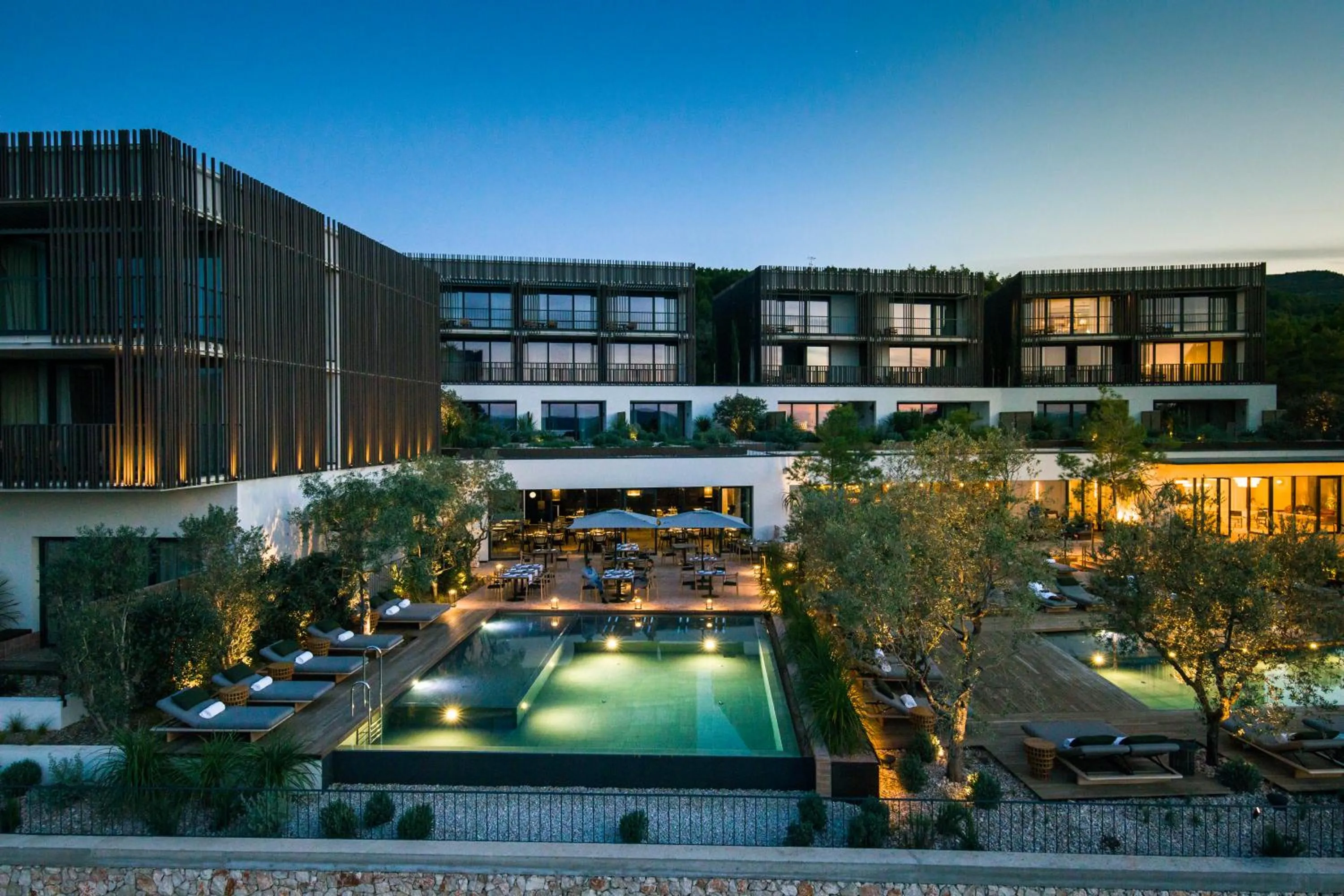 Property building in Maslina Resort