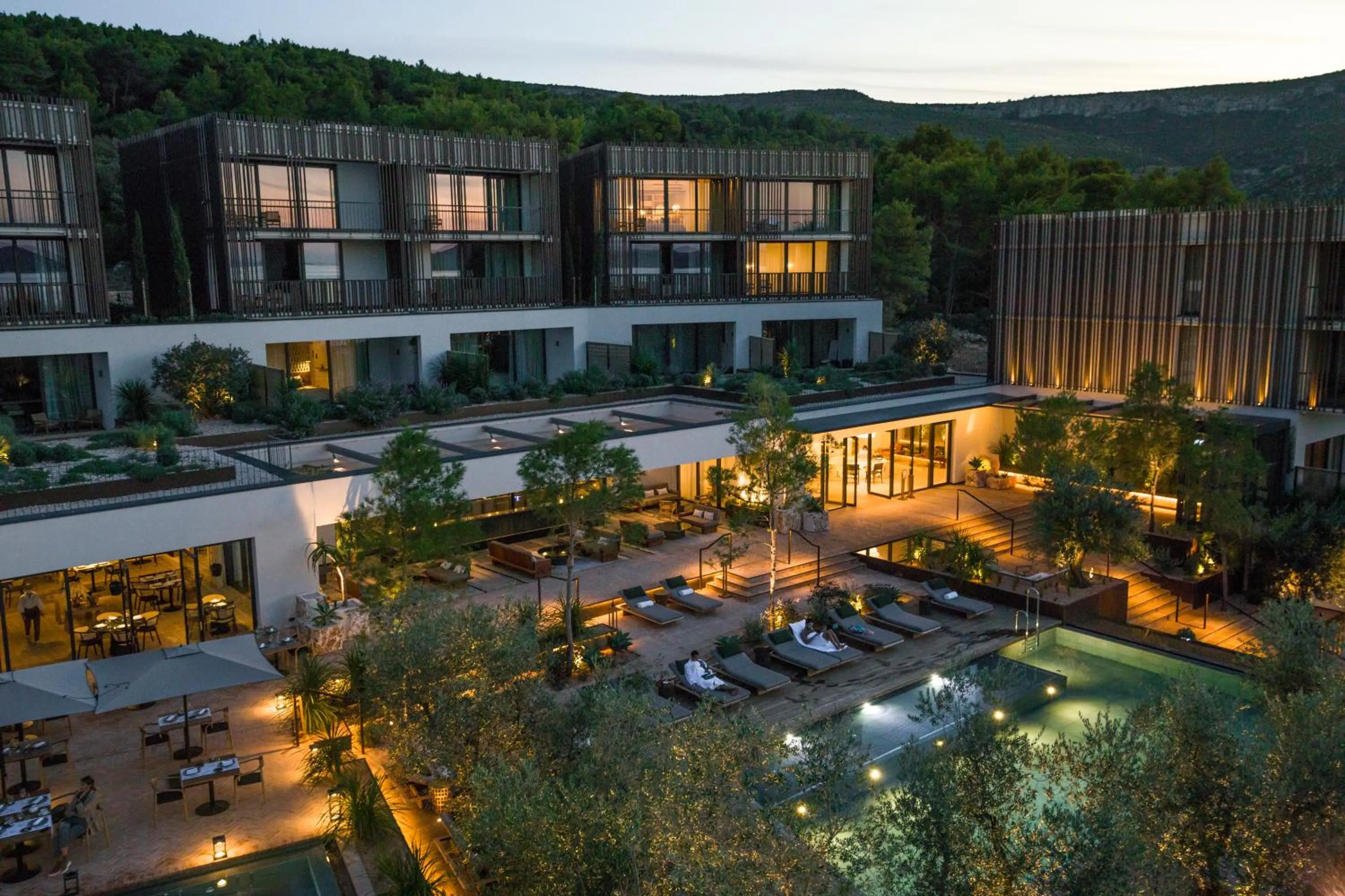 Property building in Maslina Resort