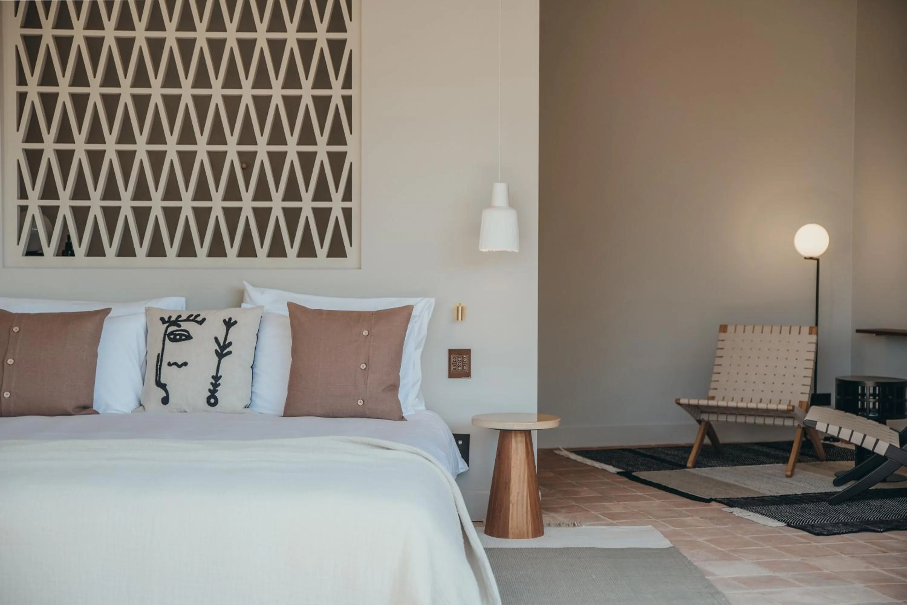 Bed in Maslina Resort