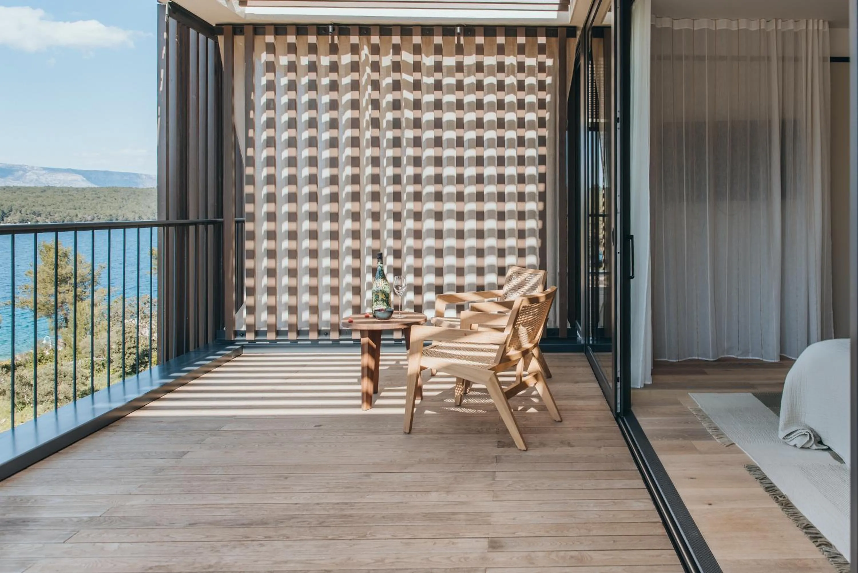 Balcony/Terrace in Maslina Resort