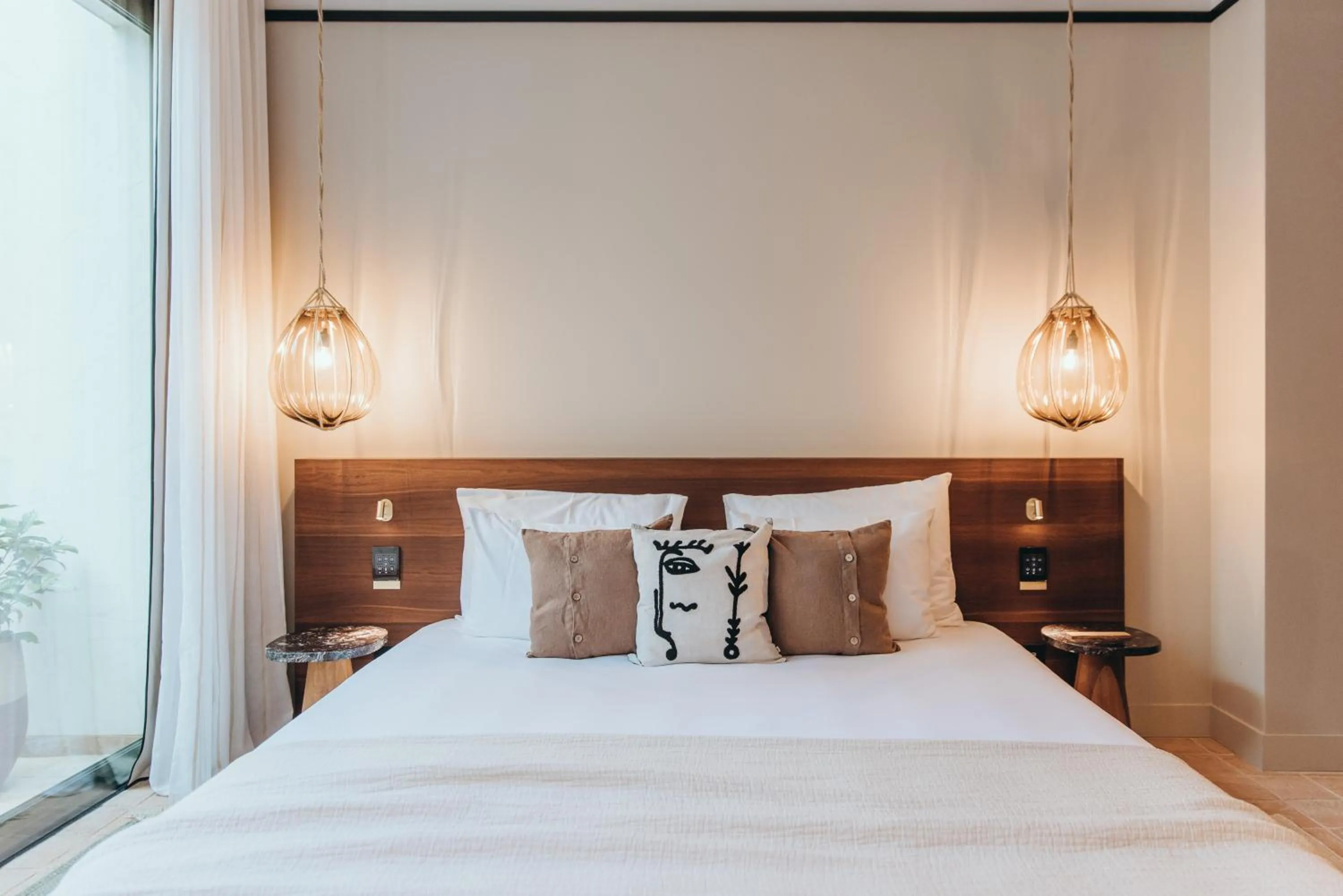 Bed in Maslina Resort