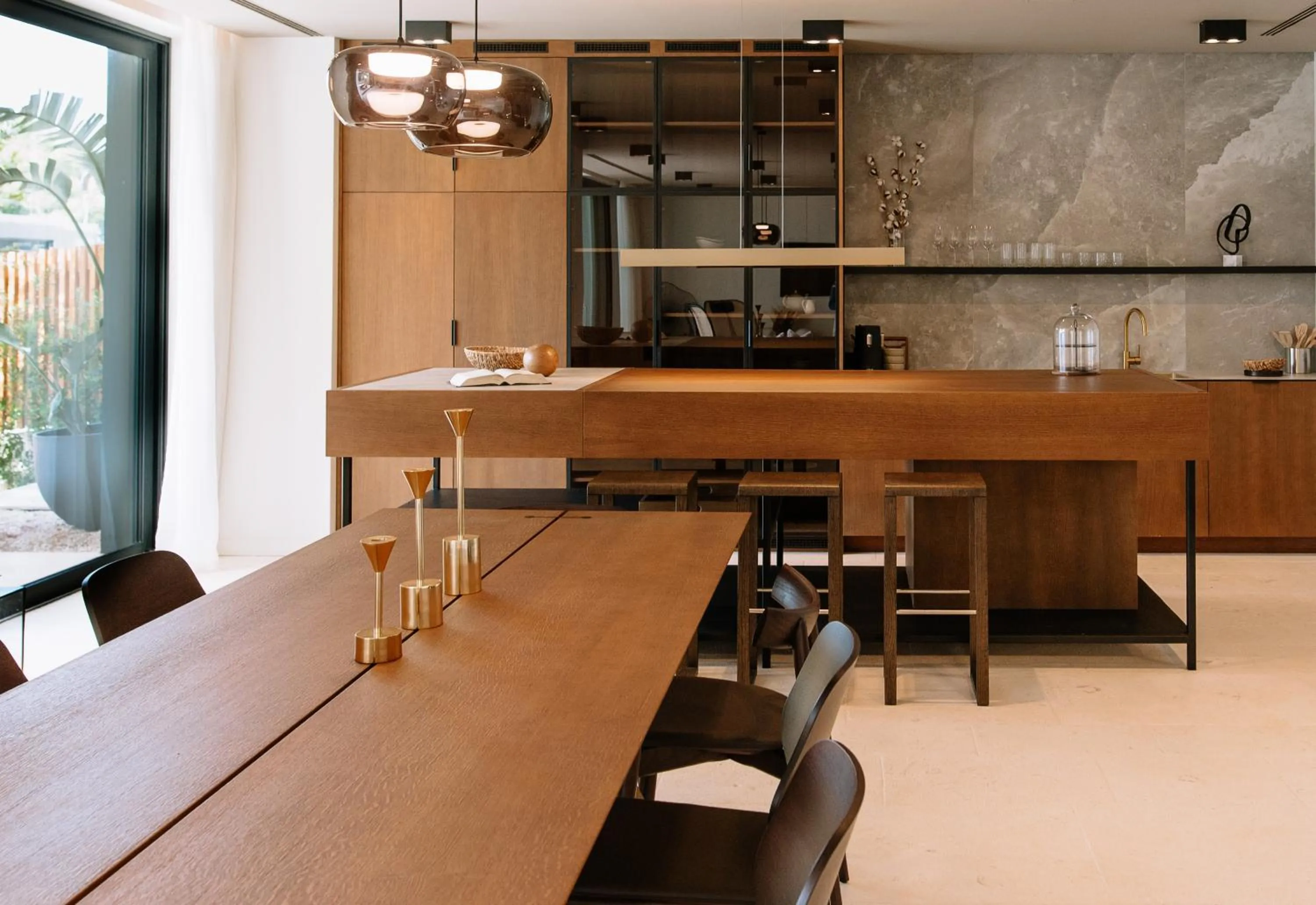 Kitchen or kitchenette in Maslina Resort