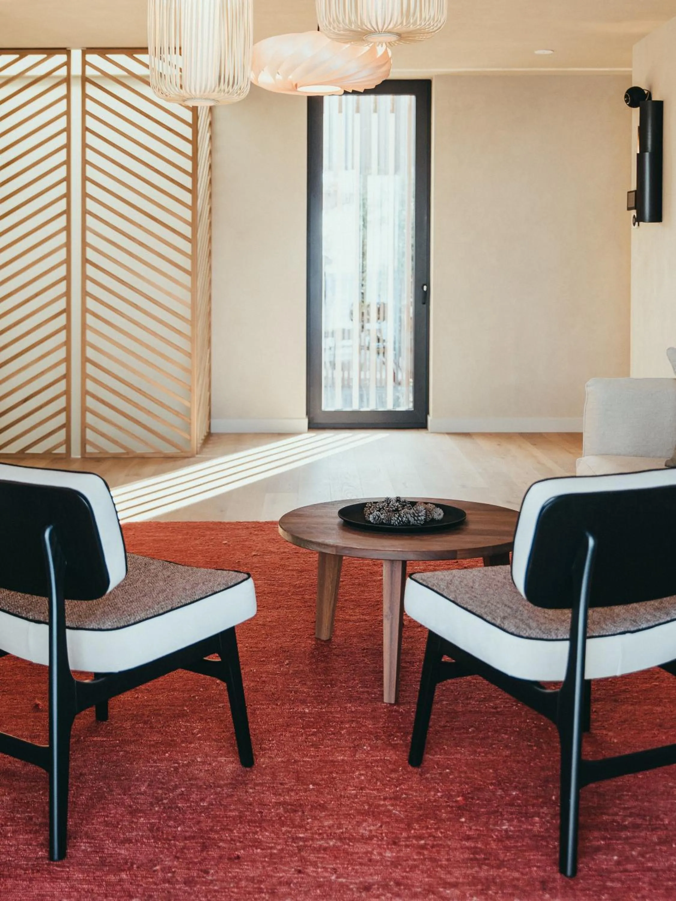 Seating area in Maslina Resort