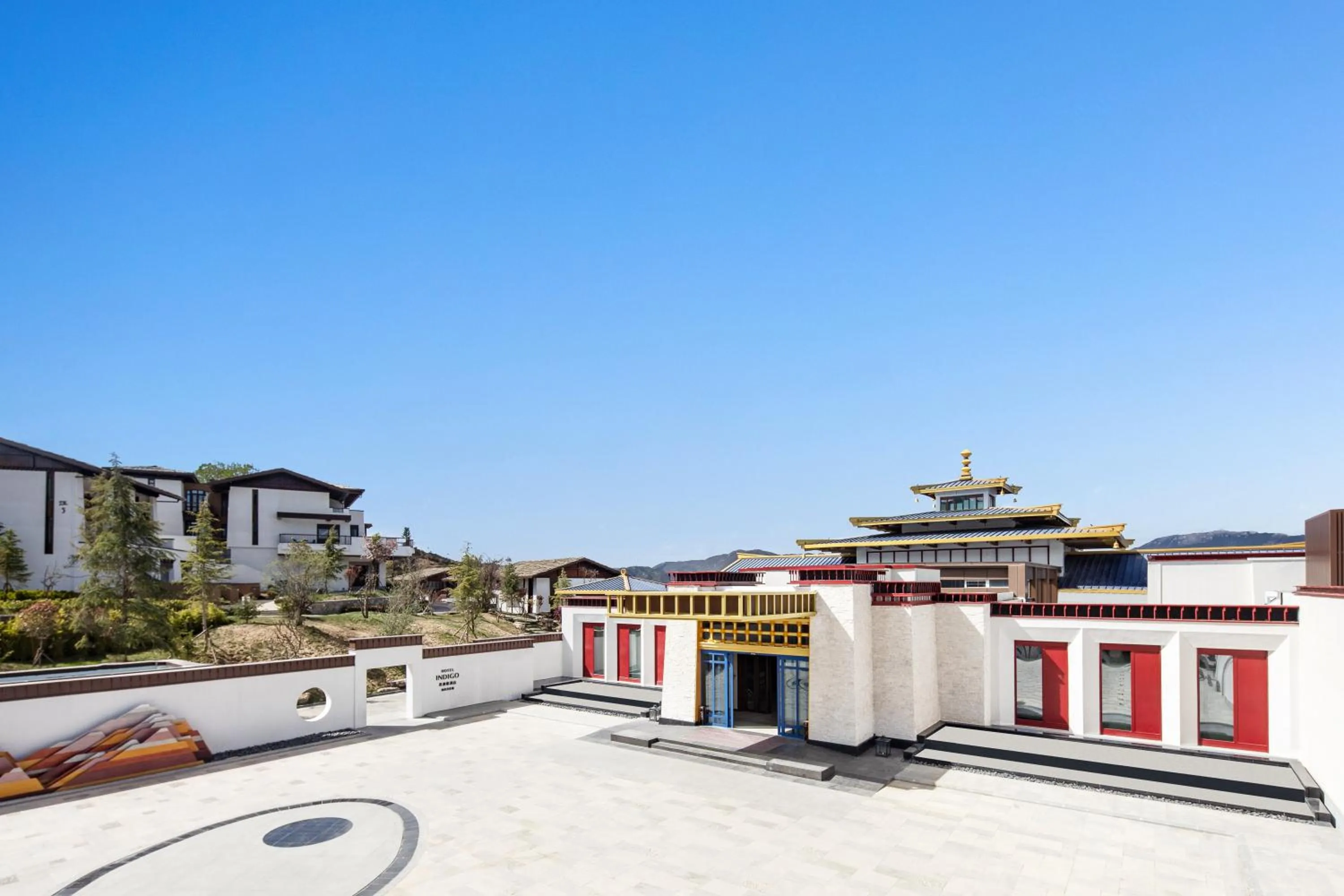 Property building in Hotel Indigo Diqing Moonlight City by IHG