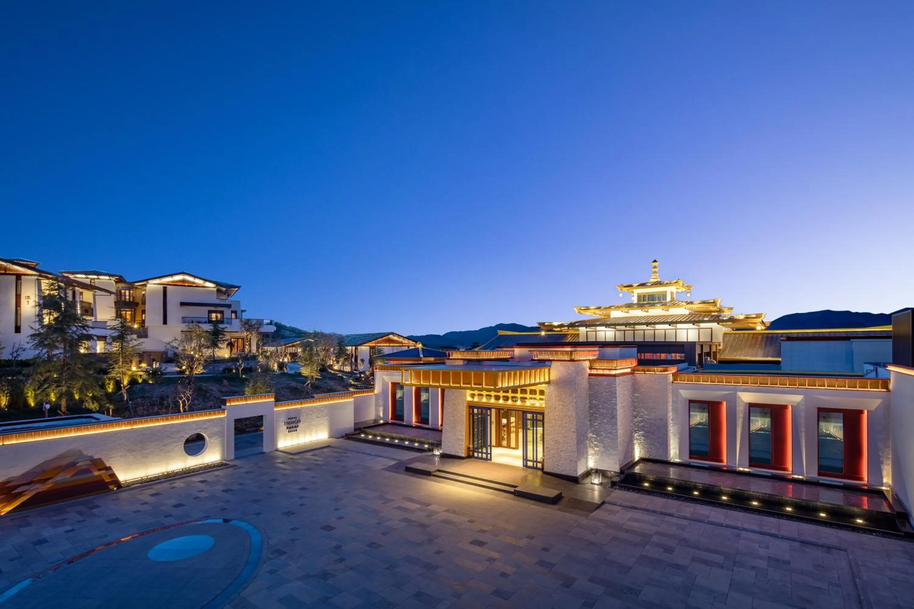 Property building in Hotel Indigo Diqing Moonlight City by IHG