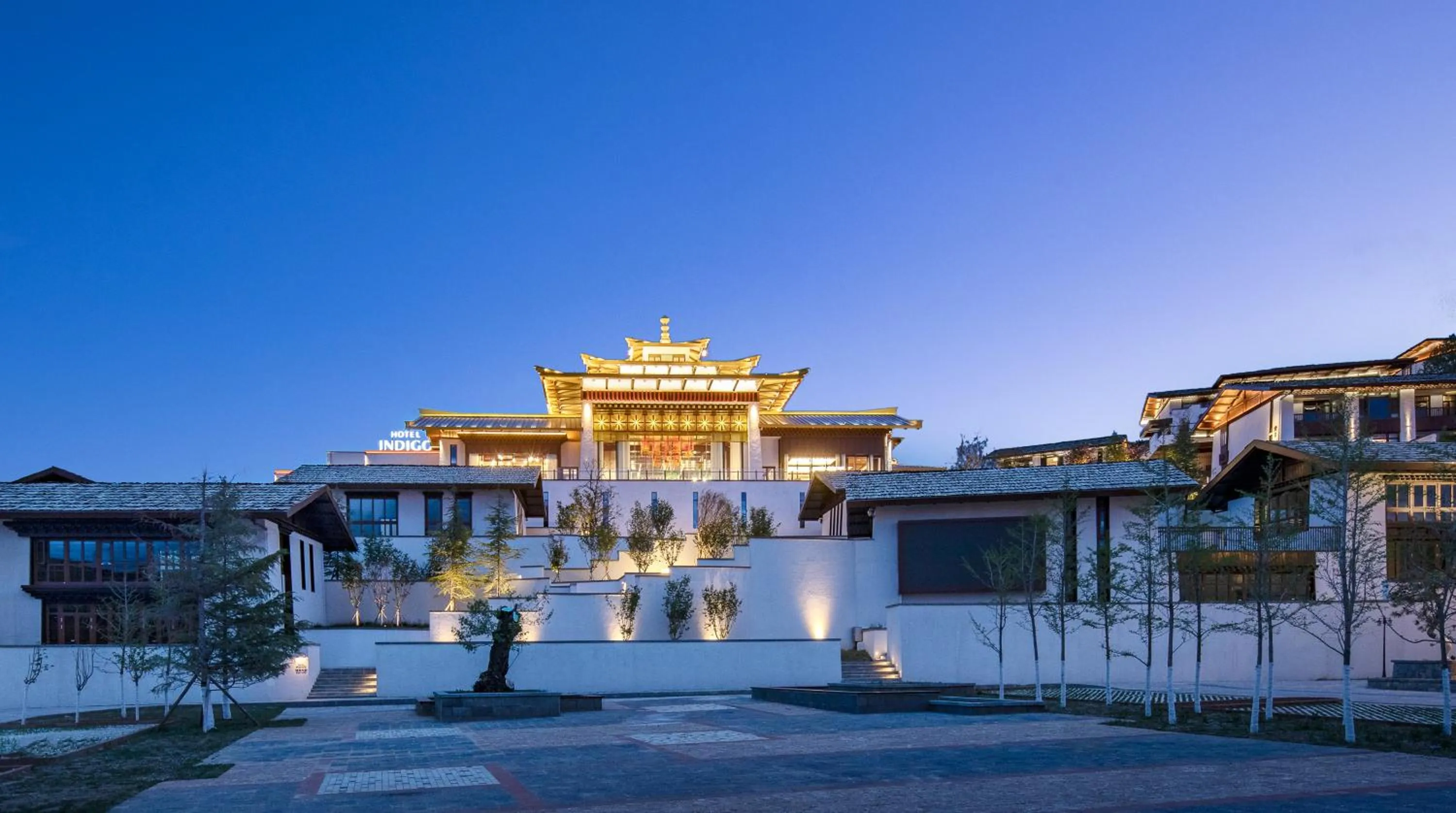 Property building in Hotel Indigo Diqing Moonlight City by IHG