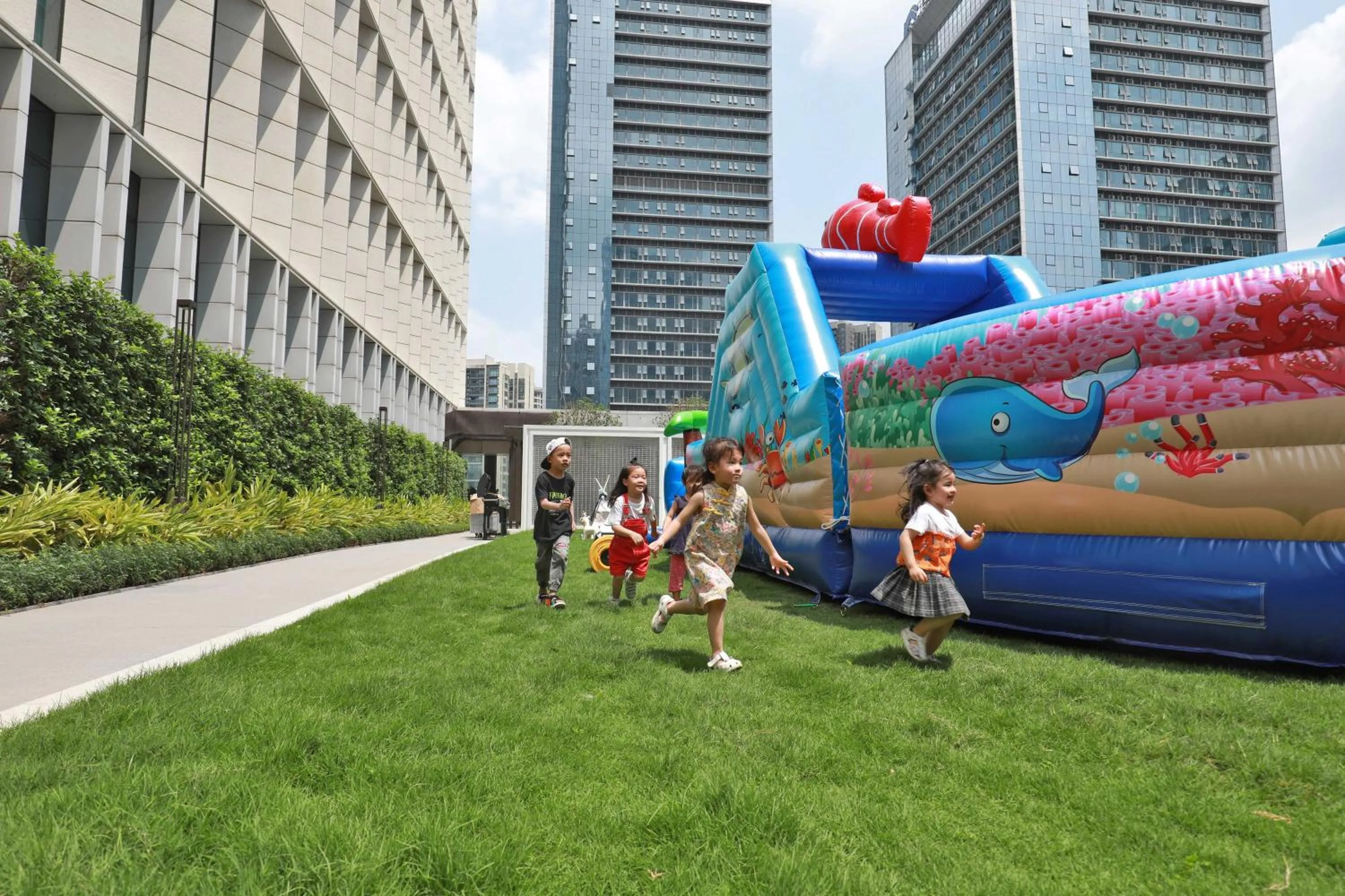 Children play ground in InterContinental Foshan DongPing