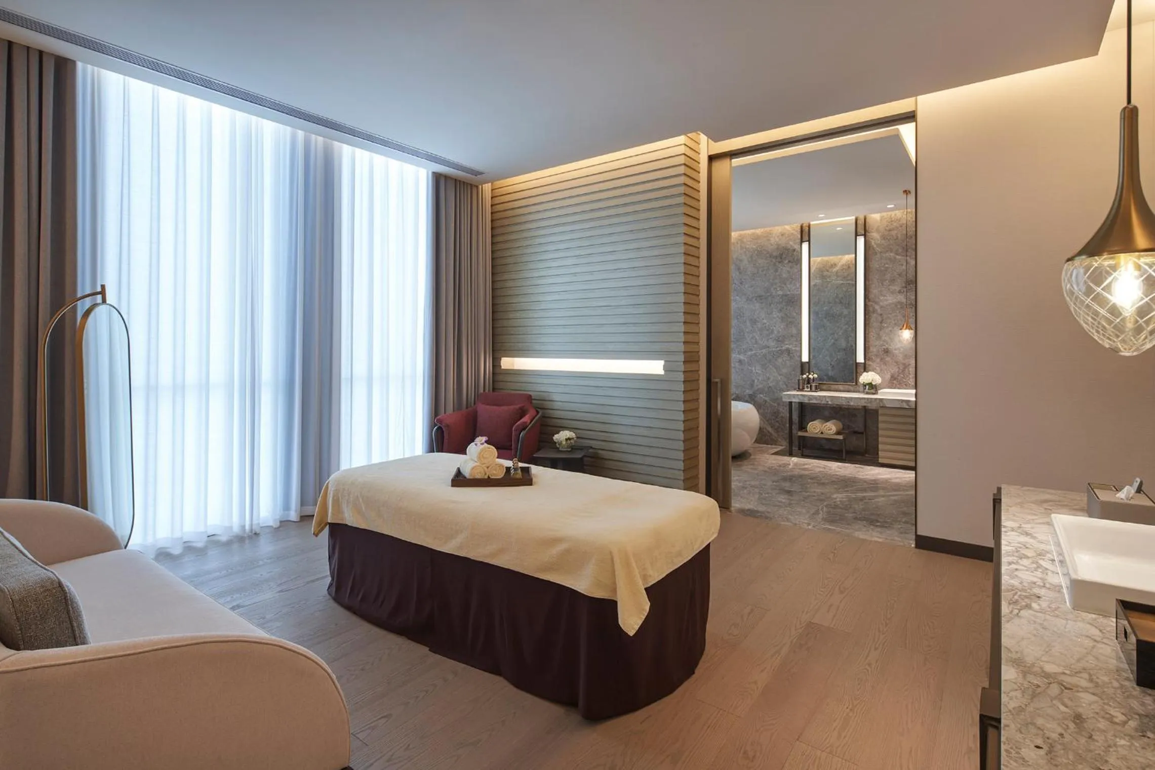 Spa and wellness centre/facilities, Bed in InterContinental Foshan DongPing