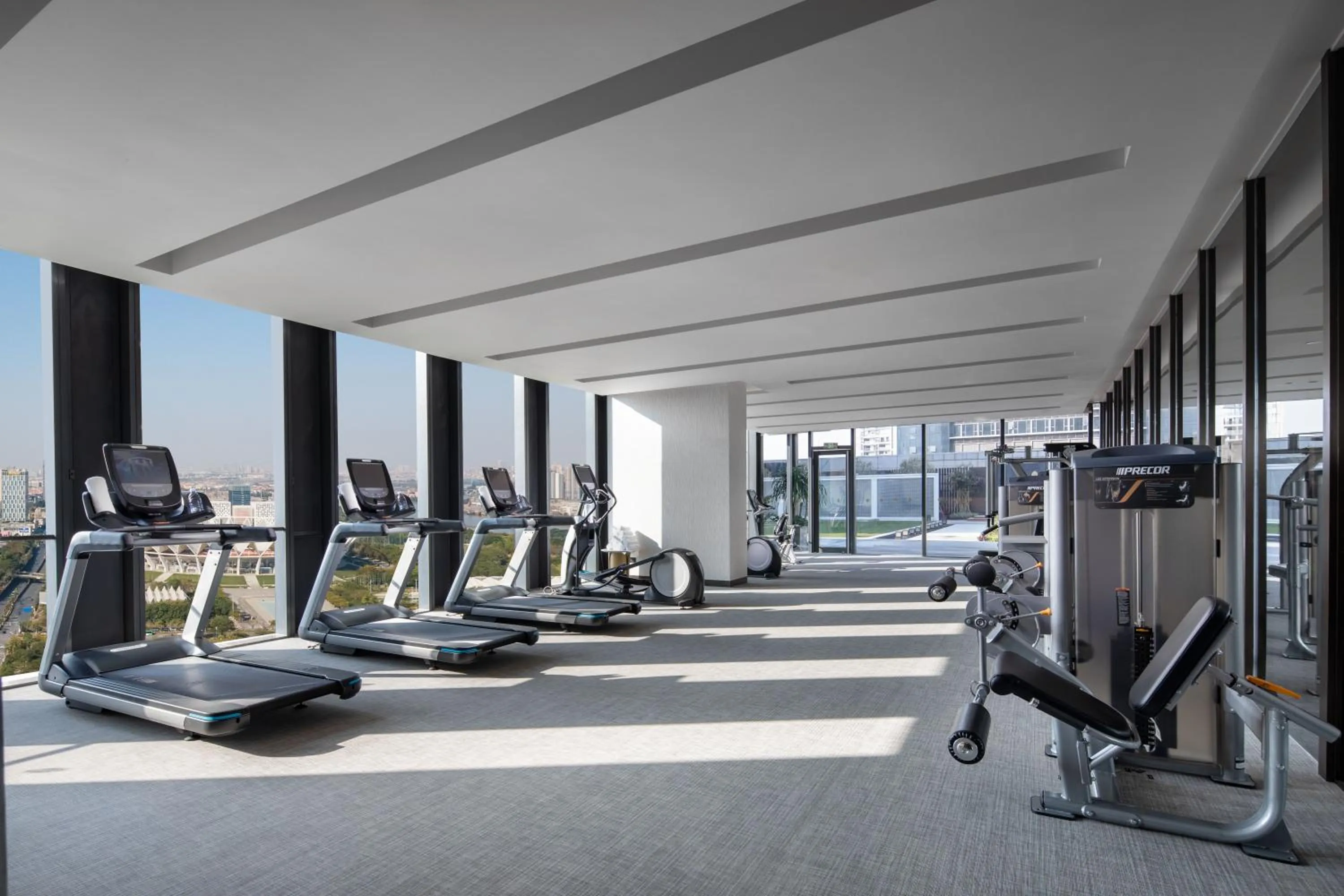 Fitness centre/facilities in InterContinental Foshan DongPing