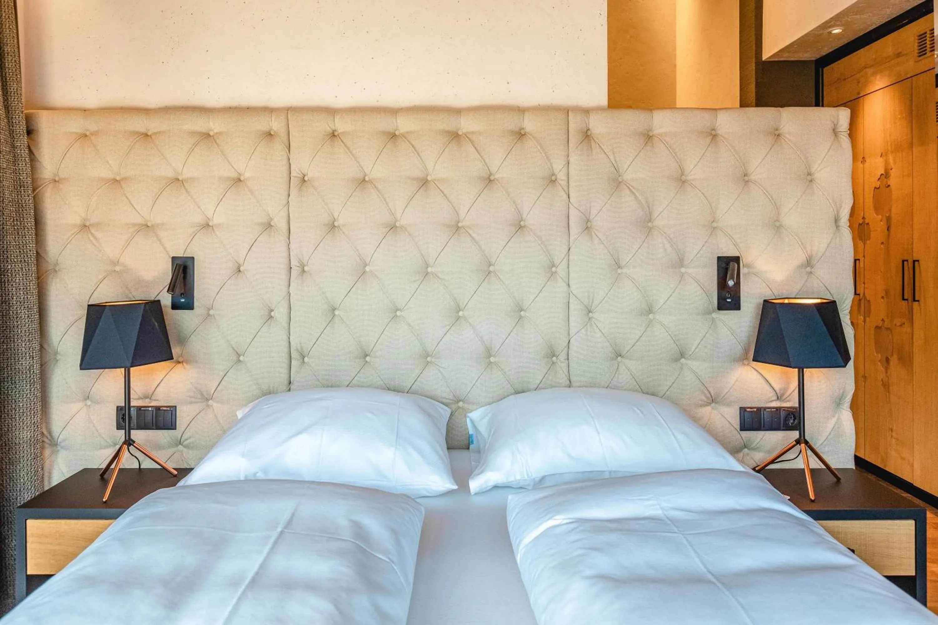 Bed in Apartmenthaus Wiesenhof