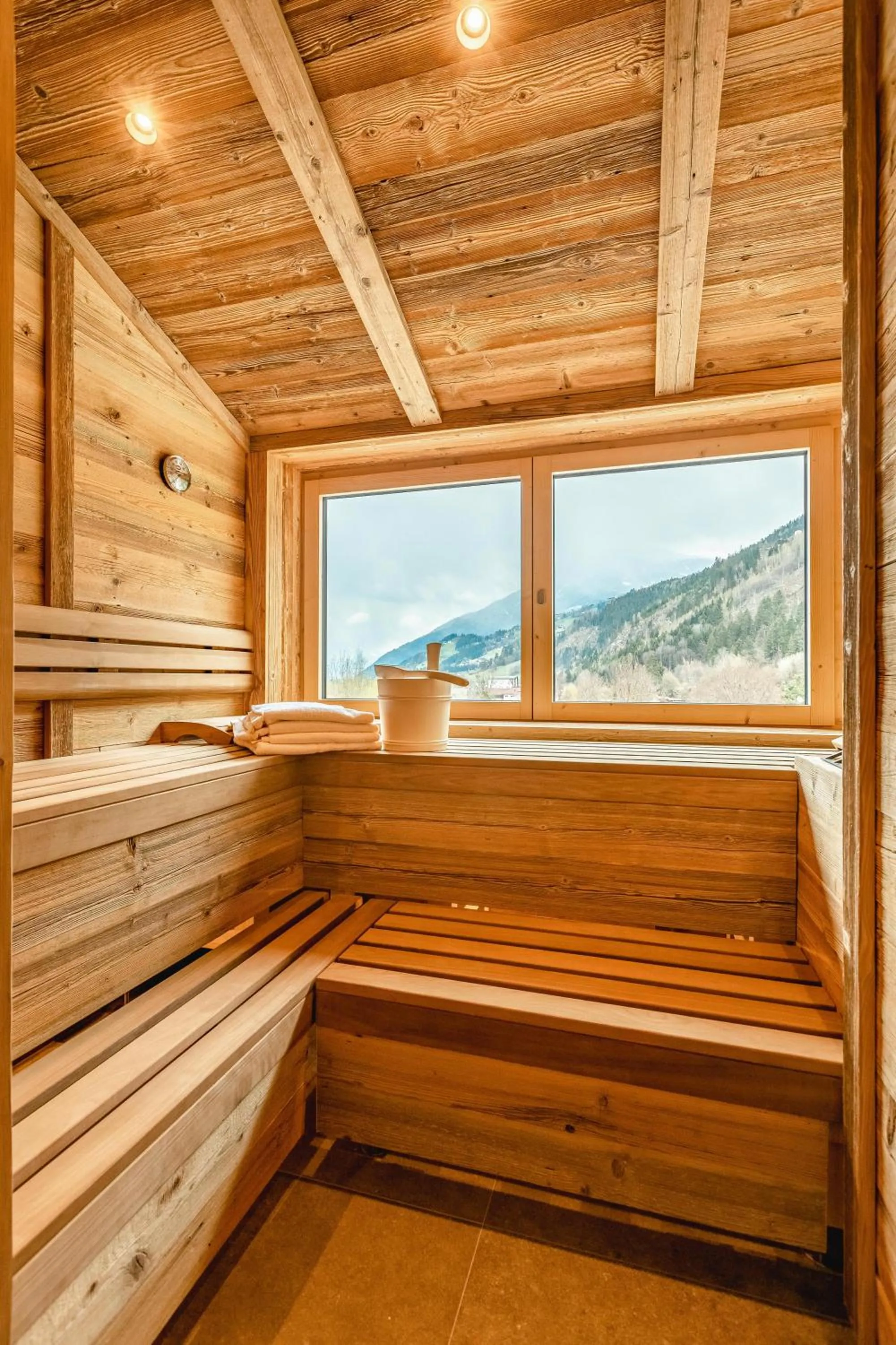 Sauna in Apartmenthaus Wiesenhof