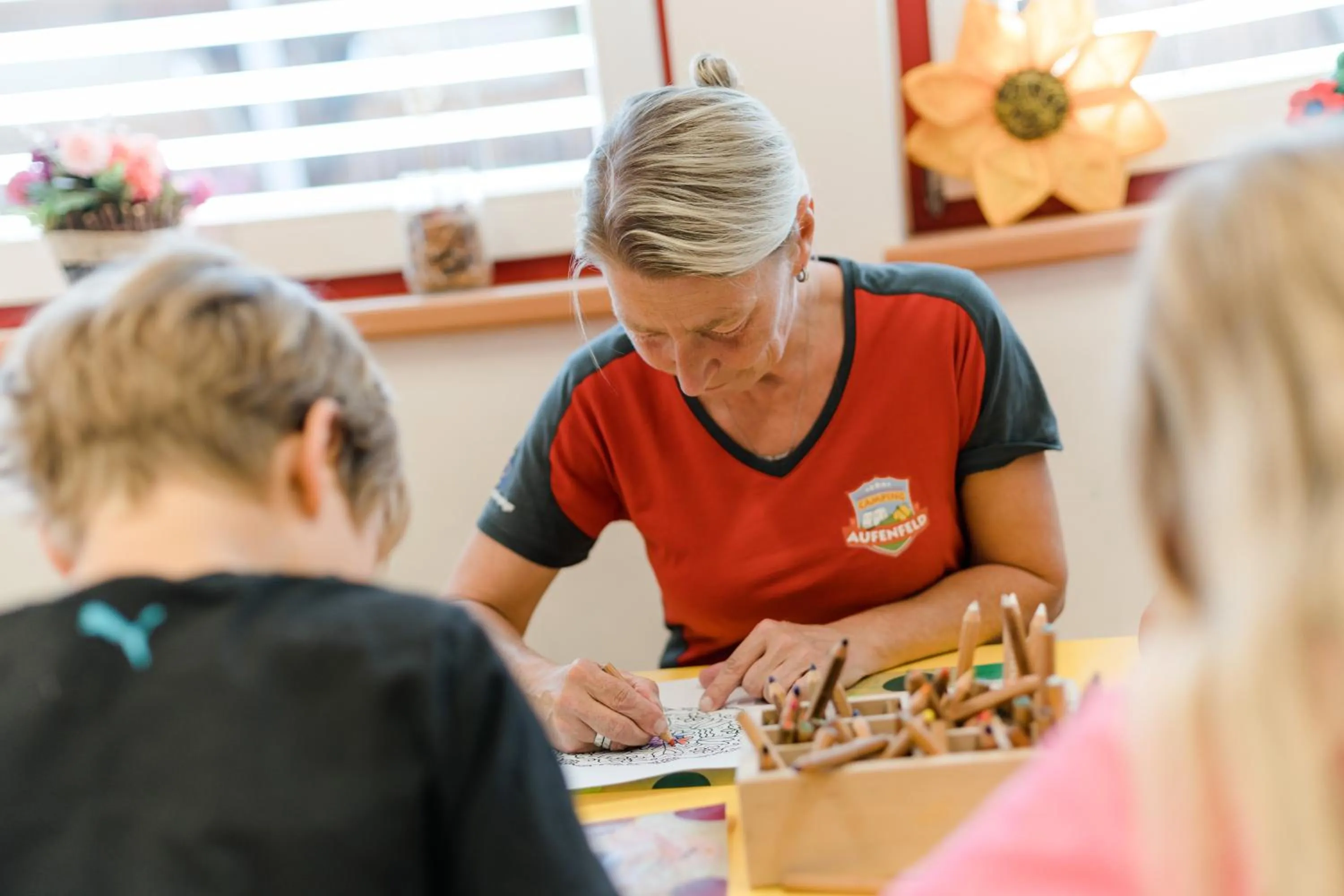 Children play ground in Apartmenthaus Wiesenhof