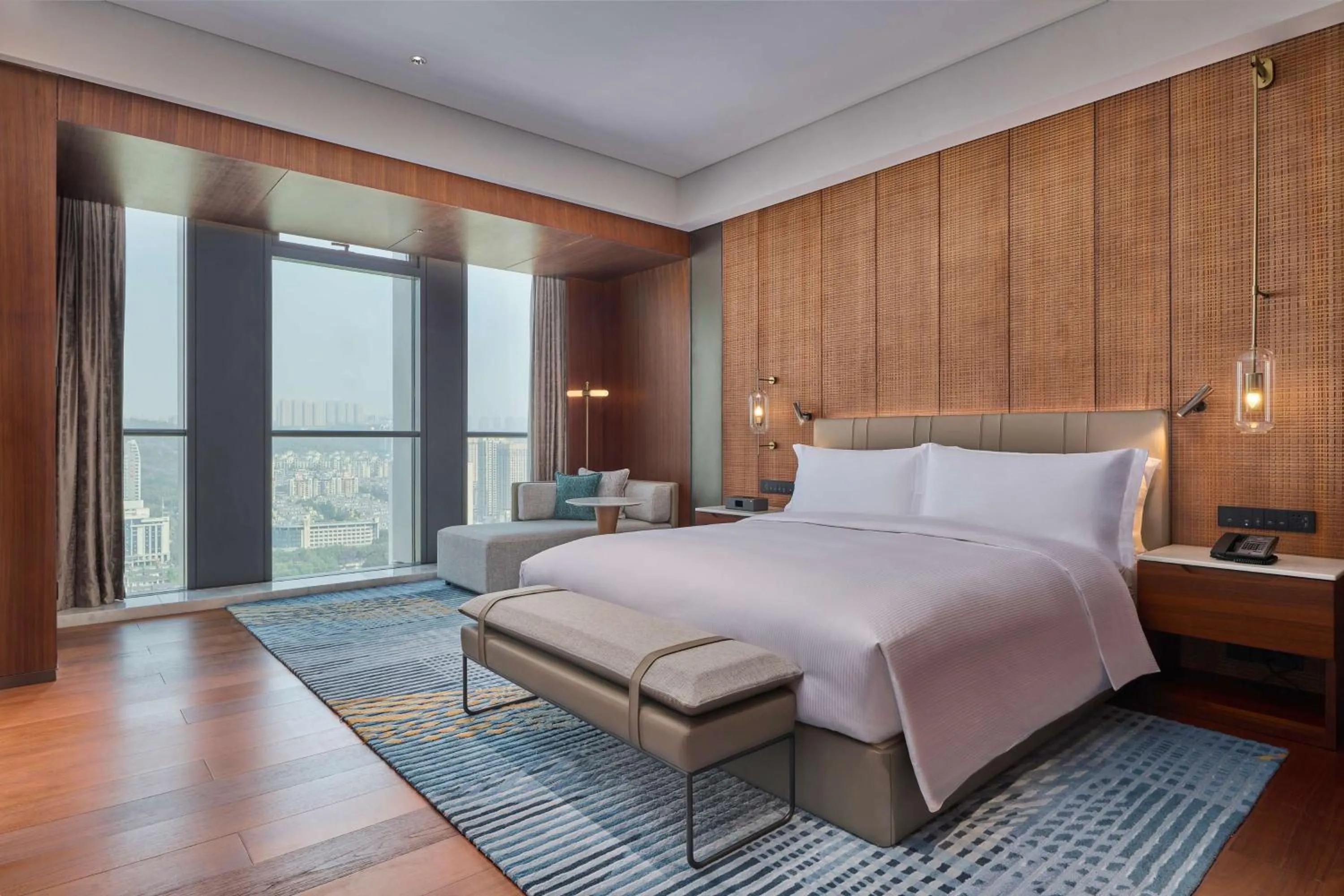 Bed in Hilton Chongqing Liangjiang New Area