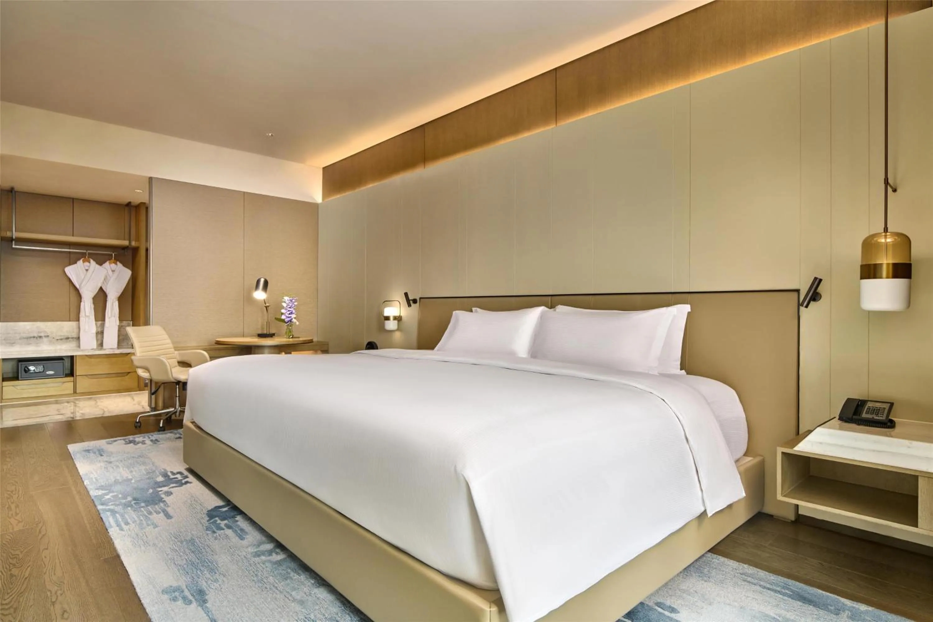 Bed in Hilton Chongqing Liangjiang New Area
