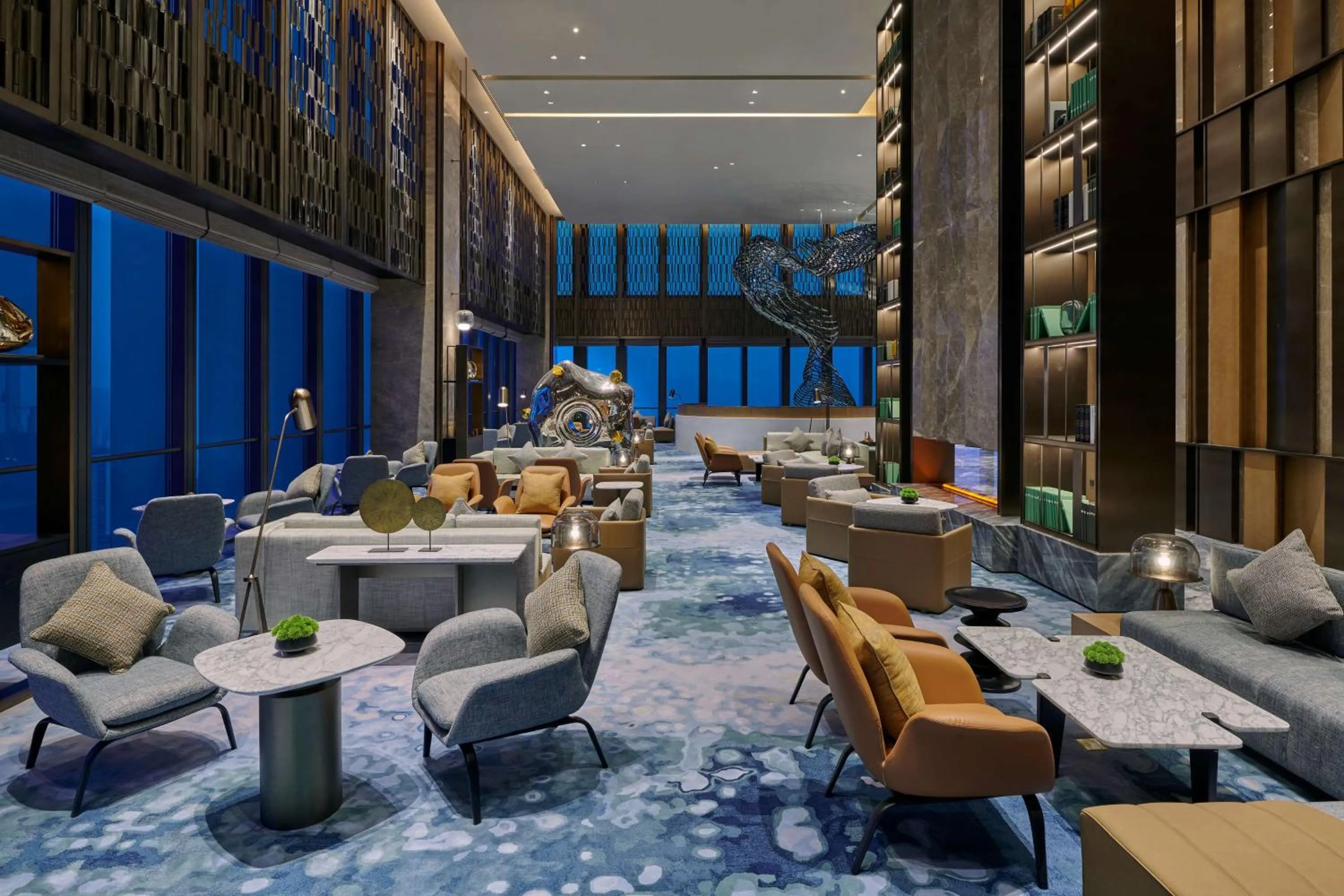 Lobby or reception in Hilton Chongqing Liangjiang New Area