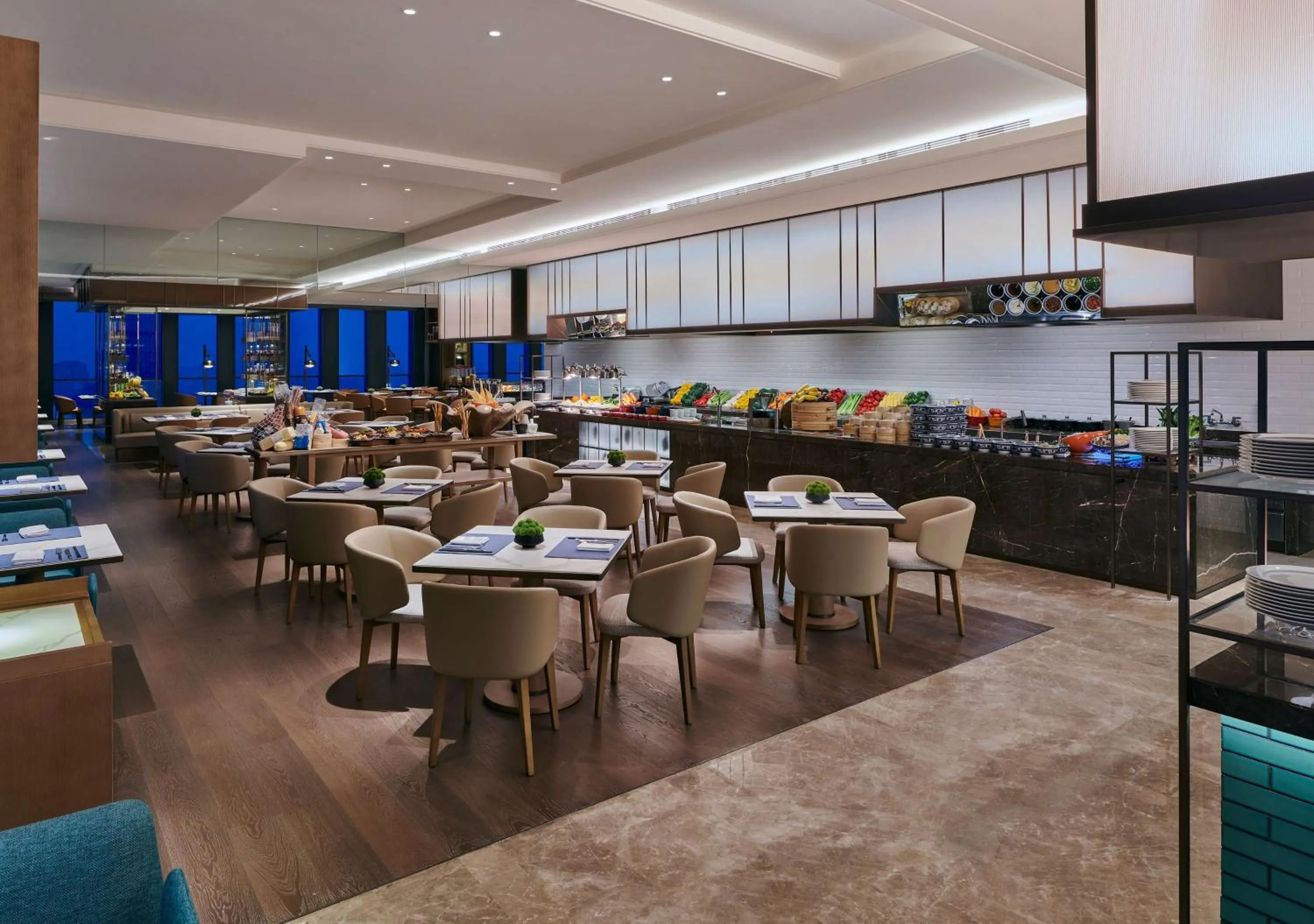 Restaurant/places to eat in Hilton Chongqing Liangjiang New Area