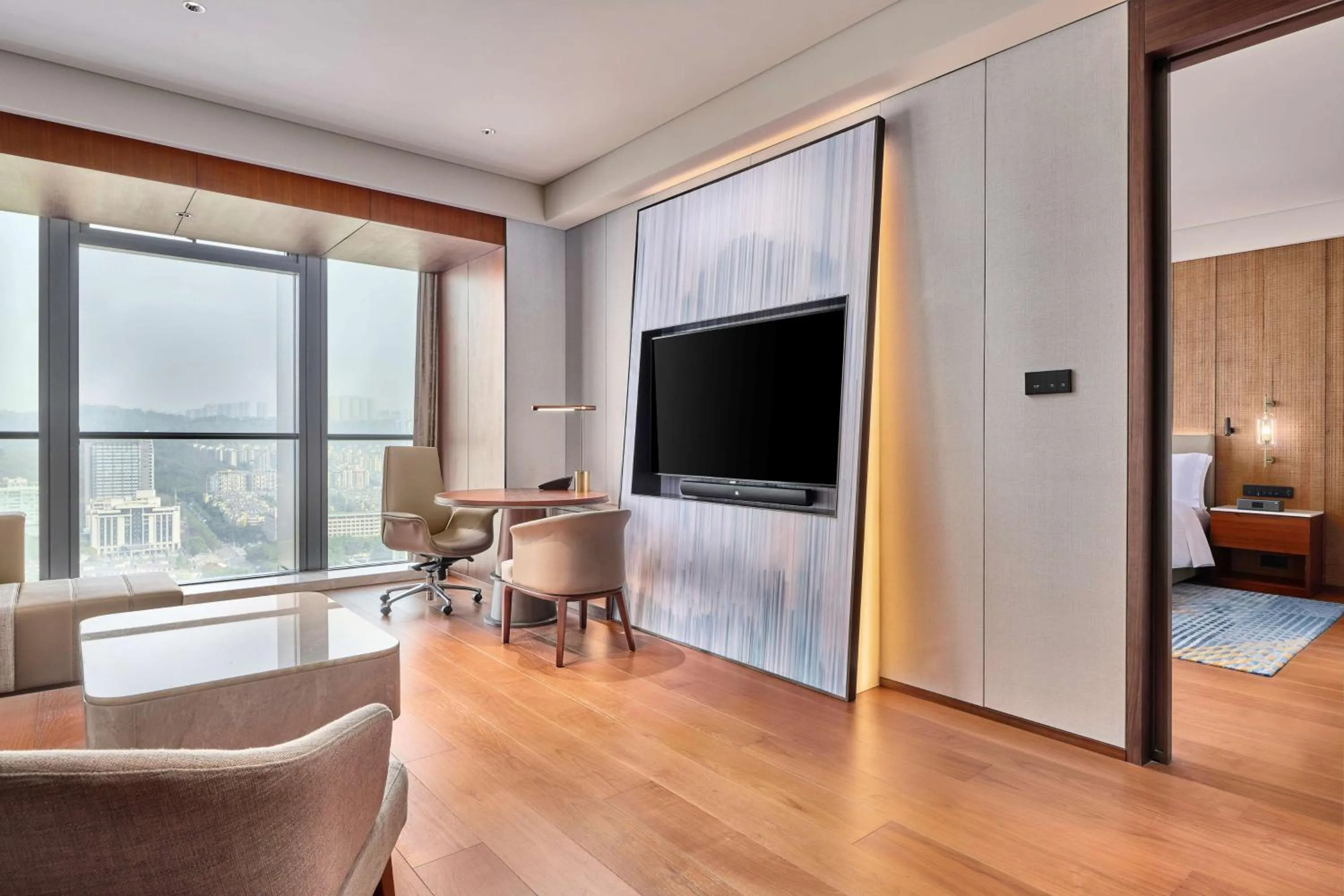 Living room in Hilton Chongqing Liangjiang New Area