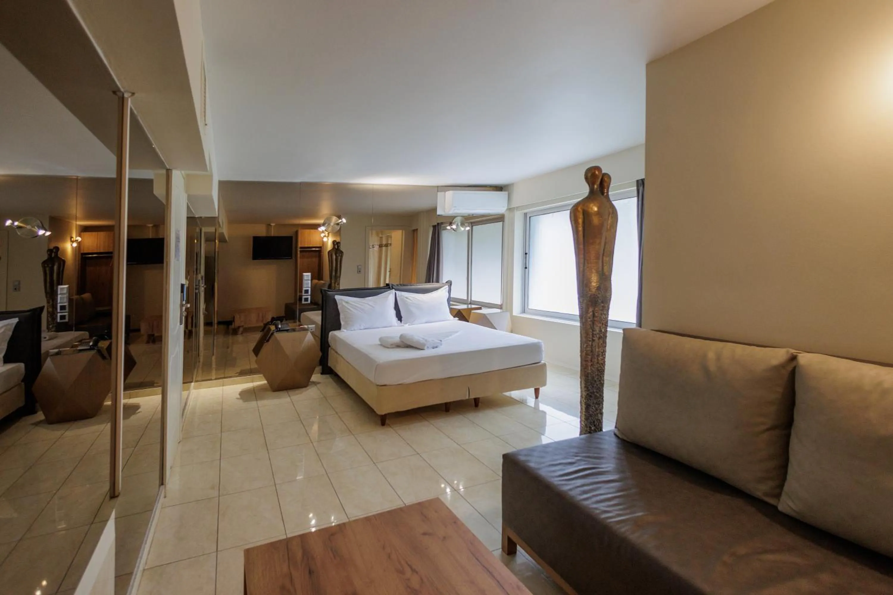 Bedroom, Bed in Aachen