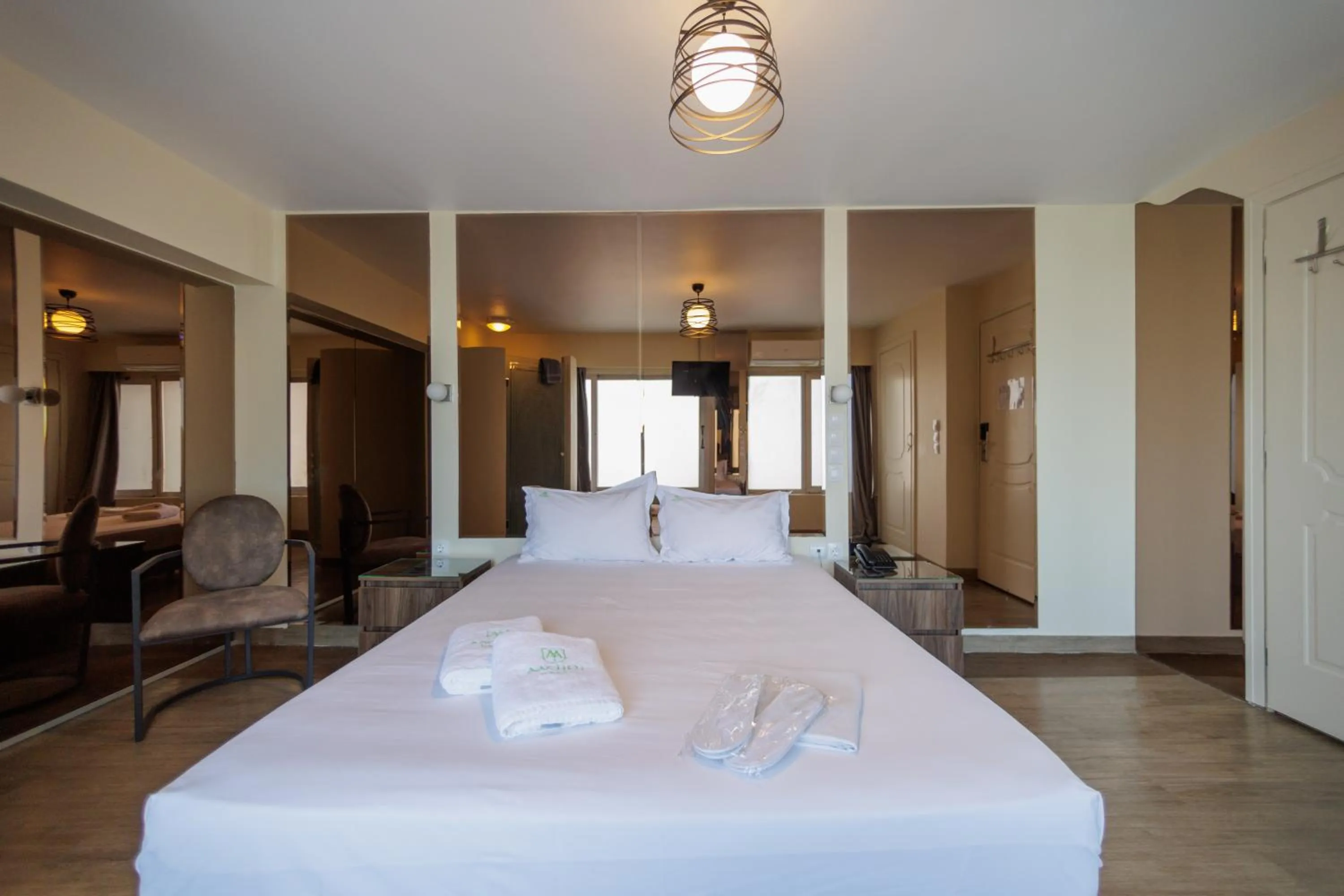 Bedroom, Bed in Aachen