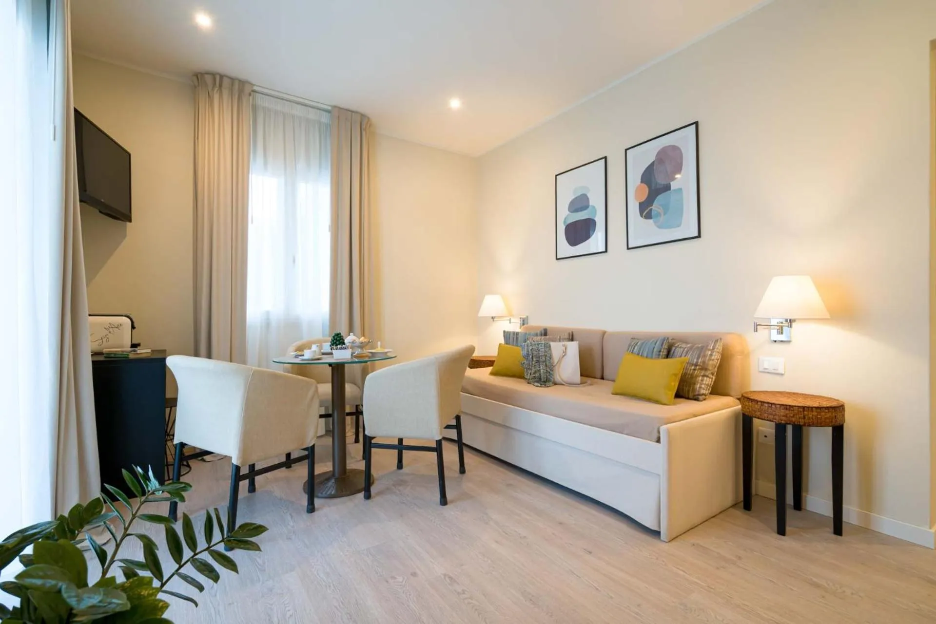 Living room in Hotel Rivage Taormina