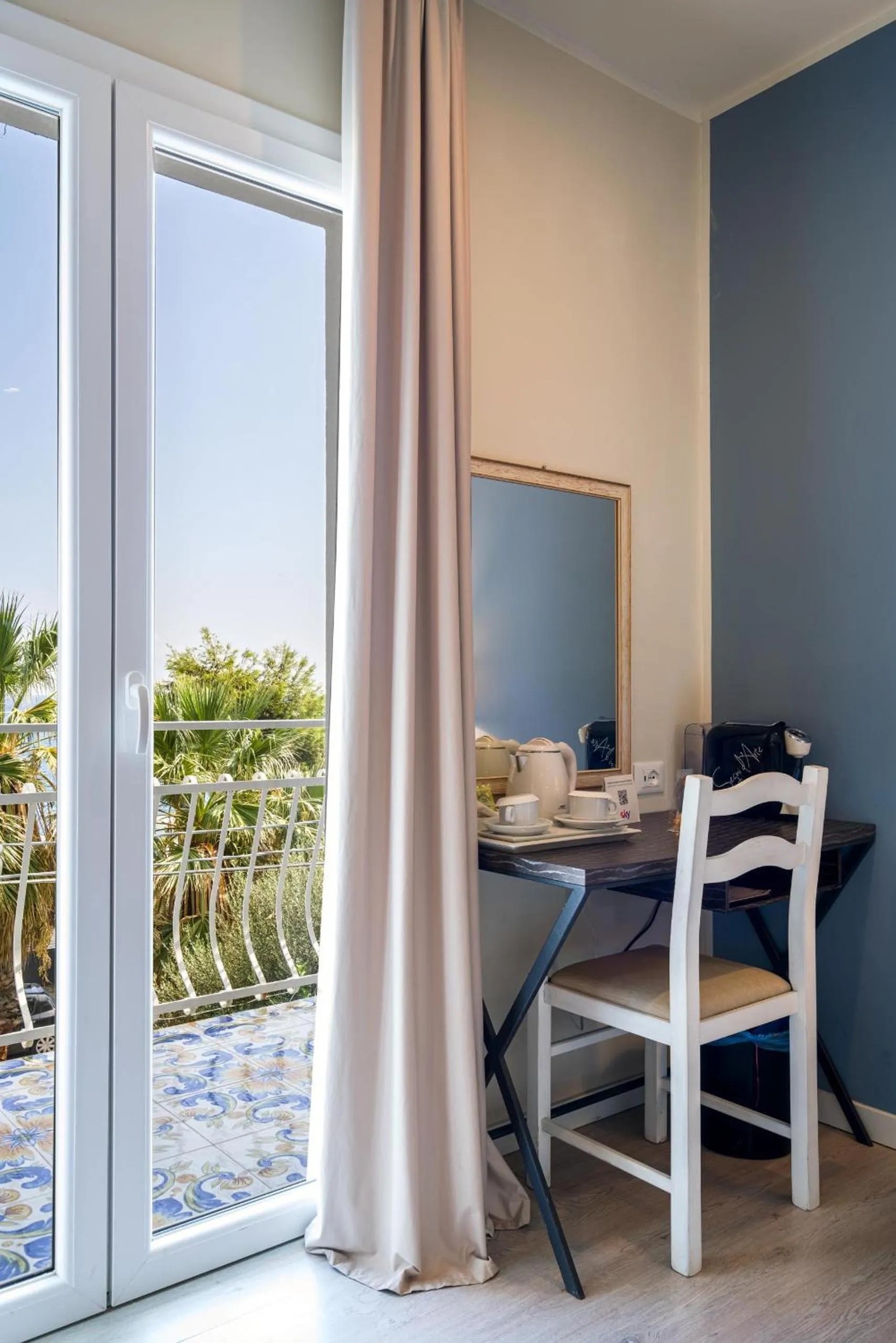 Balcony/Terrace in Hotel Rivage Taormina