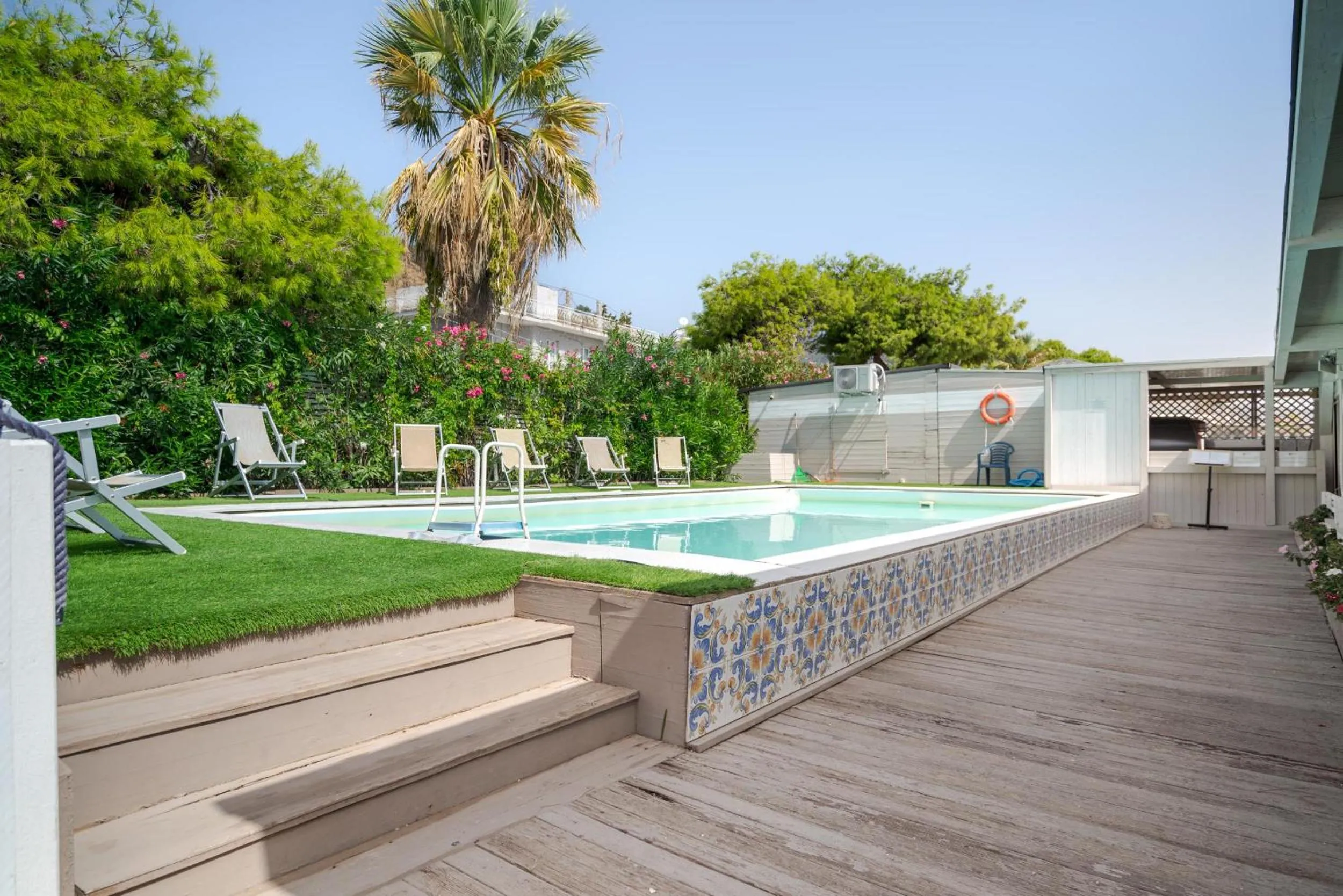 Swimming pool in Hotel Rivage Taormina