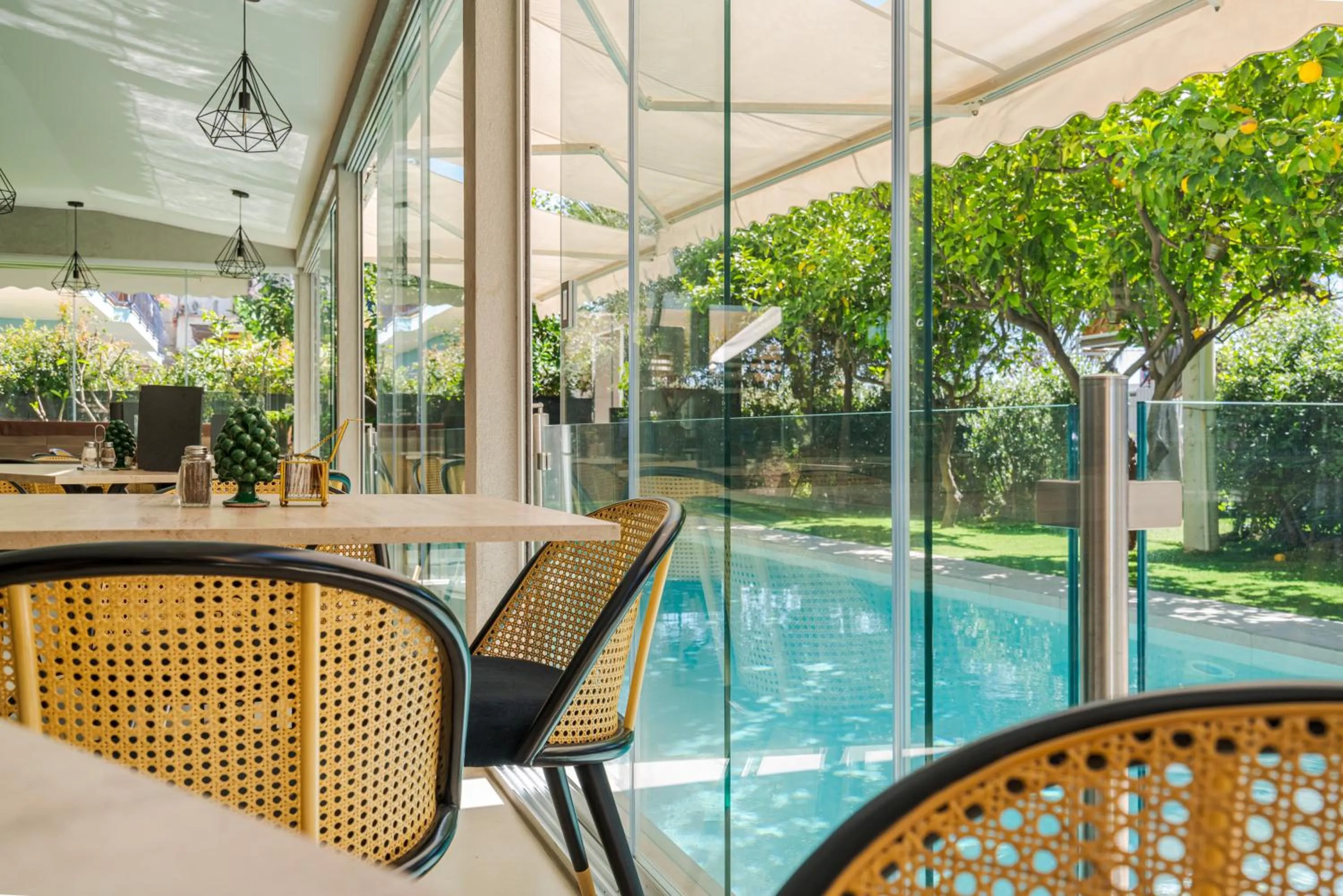 Restaurant/places to eat in Hotel Rivage Taormina