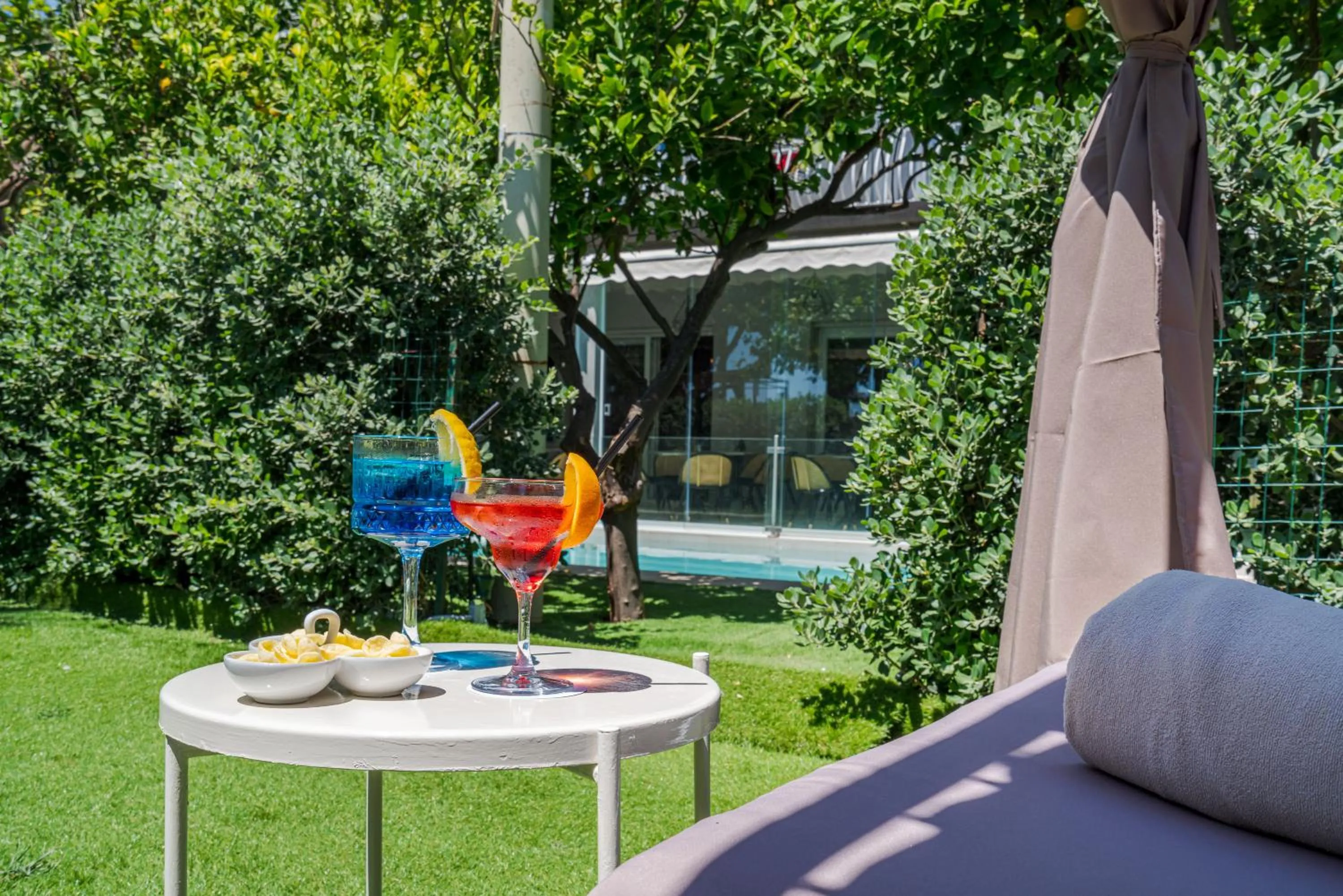 Swimming pool in Hotel Rivage Taormina