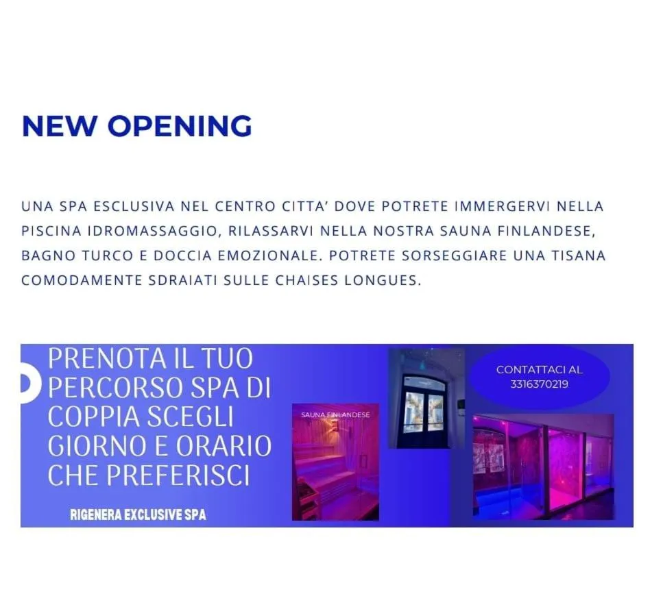 Spa and wellness centre/facilities in B&B SOGNANDO VIETRI e SPA ESCLUSIVA