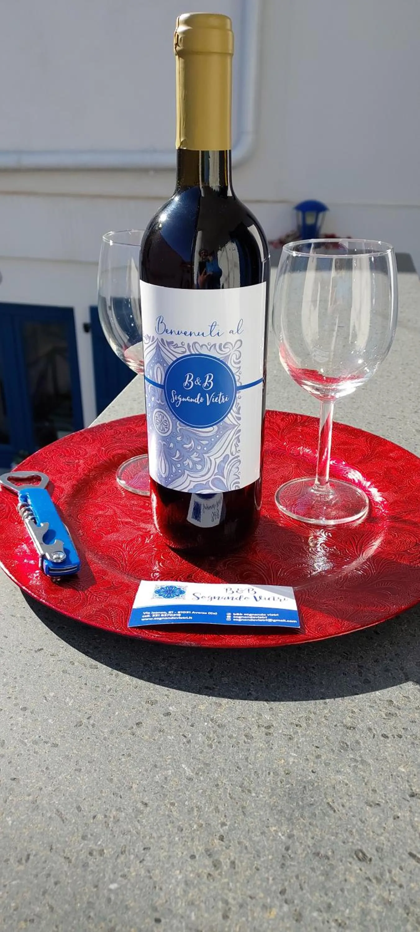 Decorative detail in B&B SOGNANDO VIETRI e SPA ESCLUSIVA