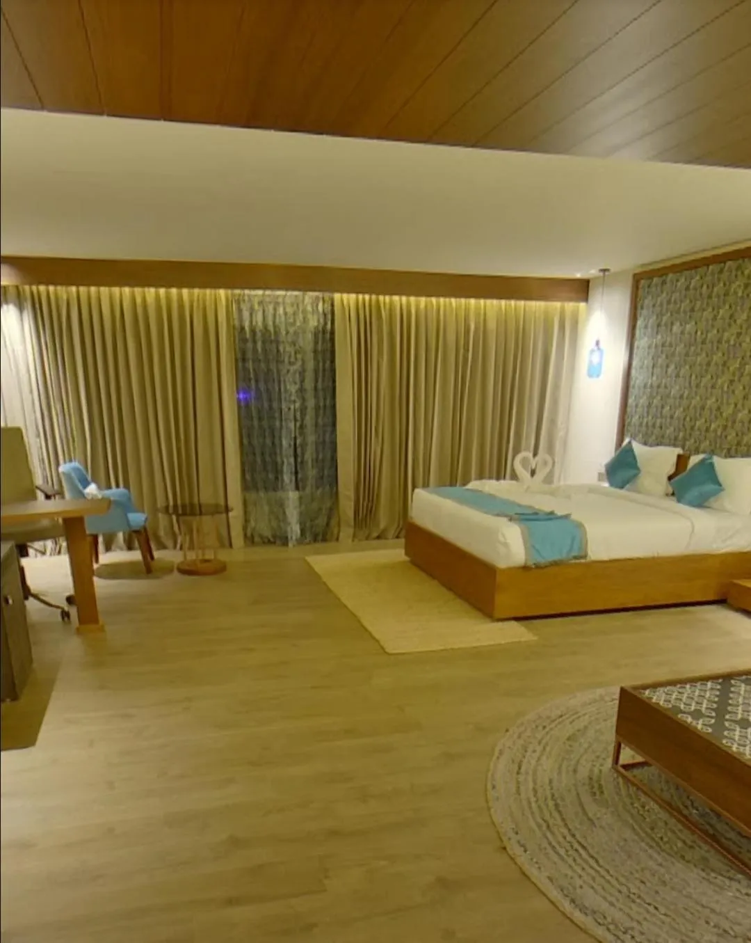 Living room, Bed in GRANDE IRIS