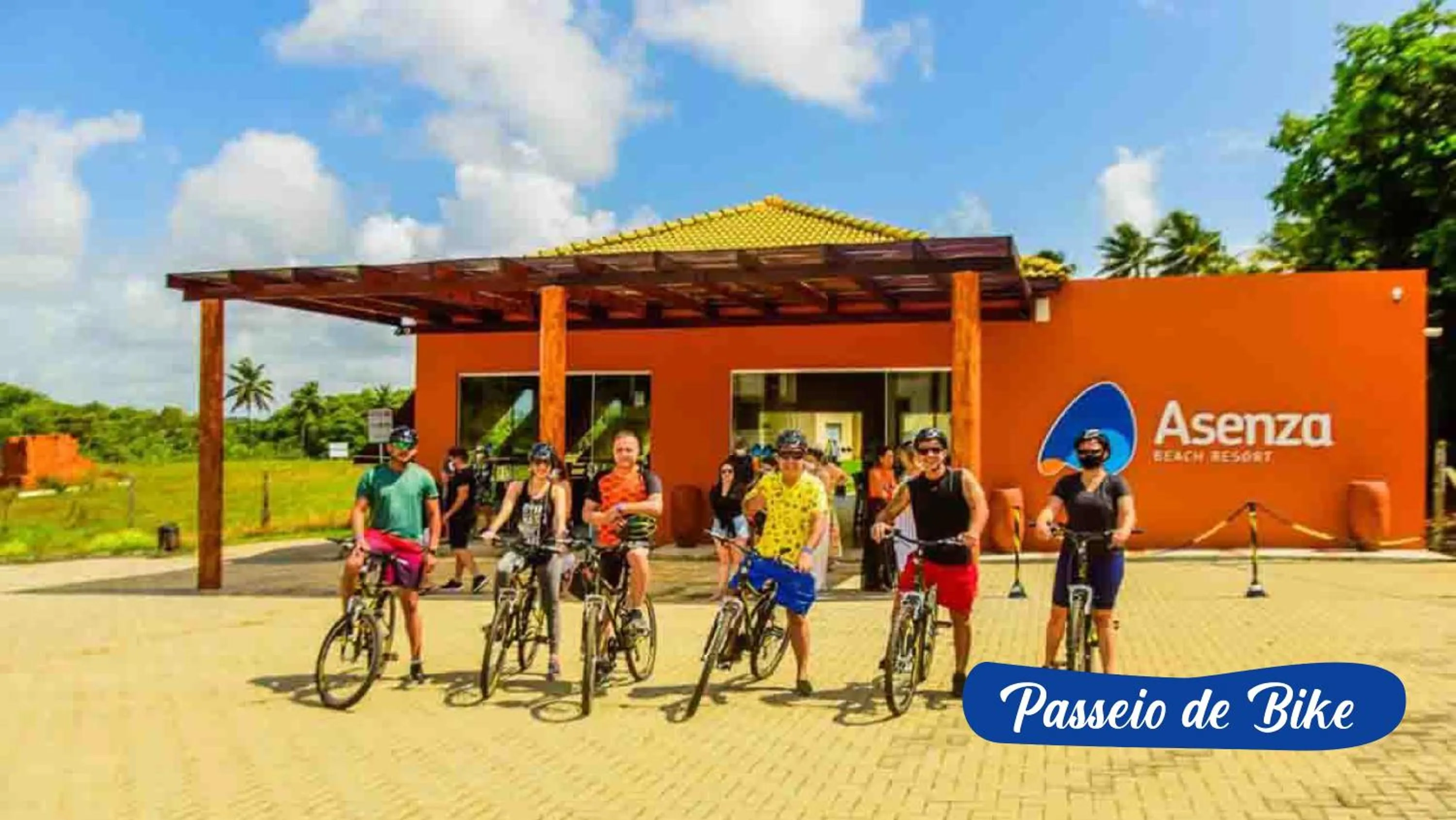 People in Asenza Beach Resort All Inclusive