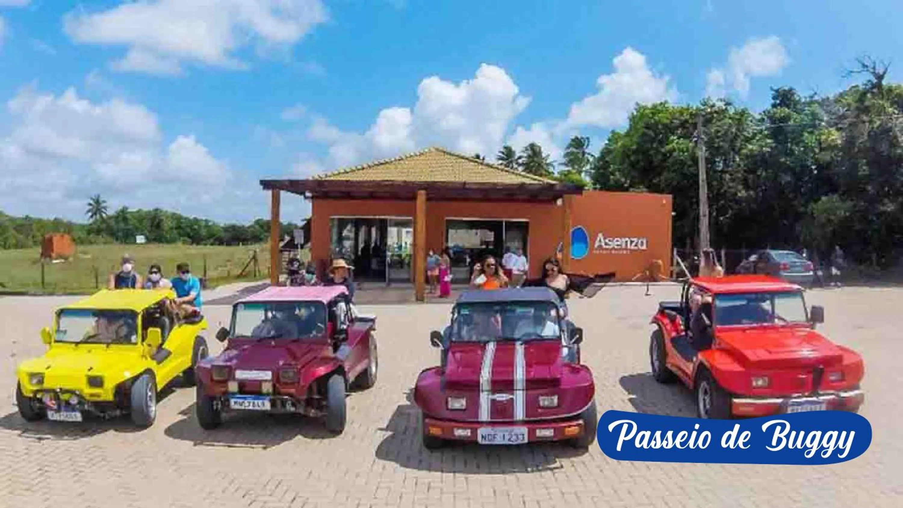 People in Asenza Beach Resort All Inclusive