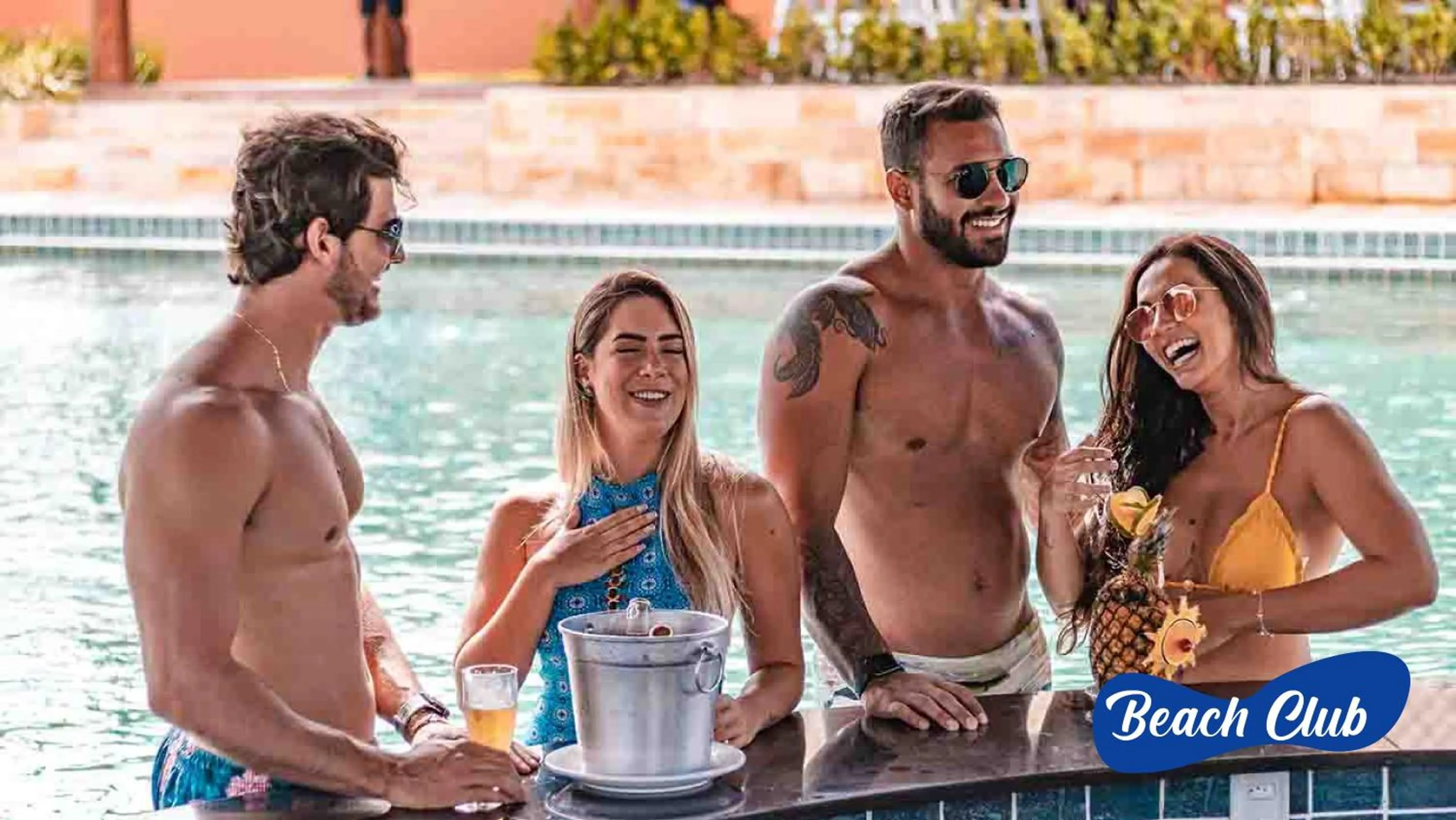 People in Asenza Beach Resort All Inclusive