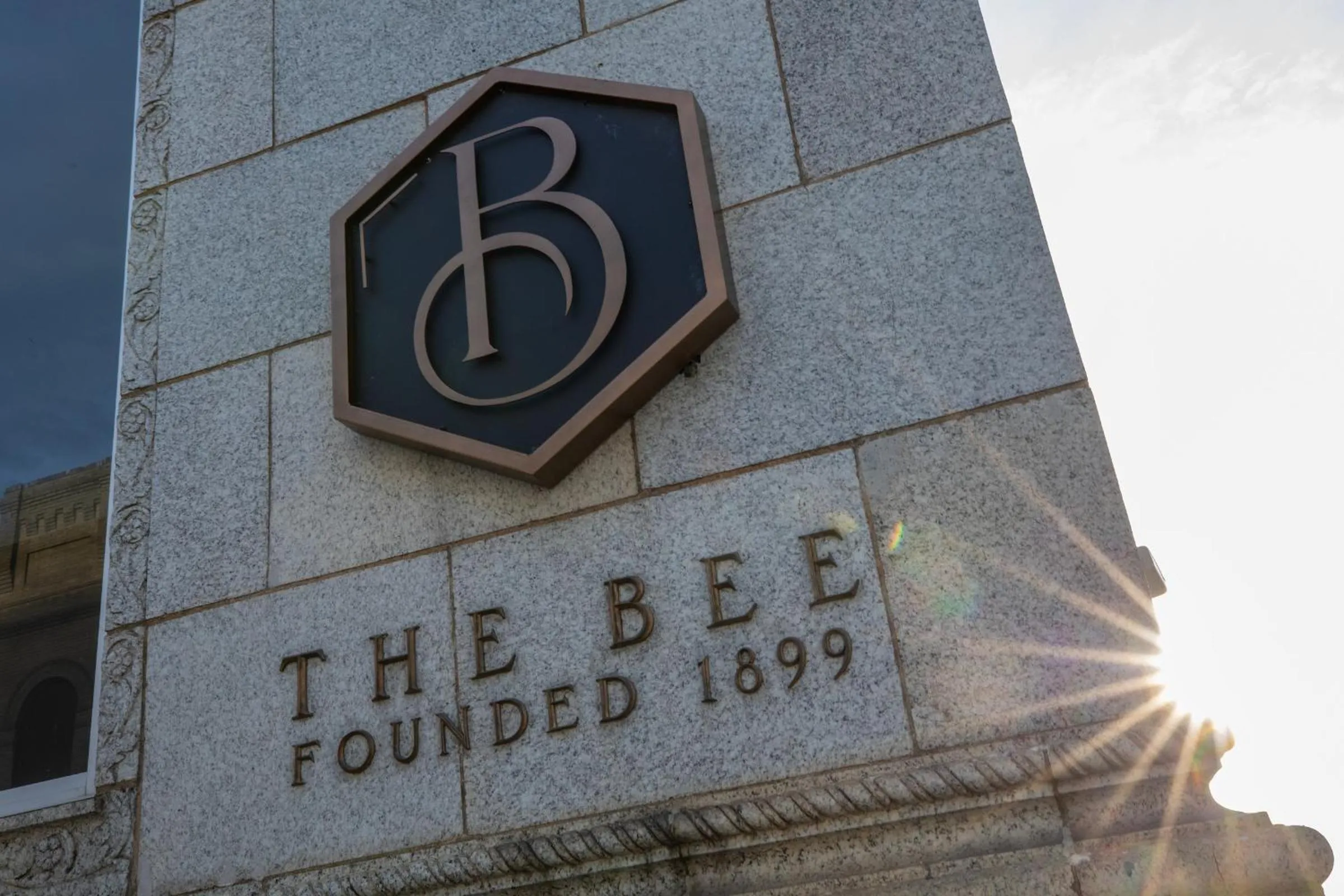 Property building in The Bee Hotel, Danville