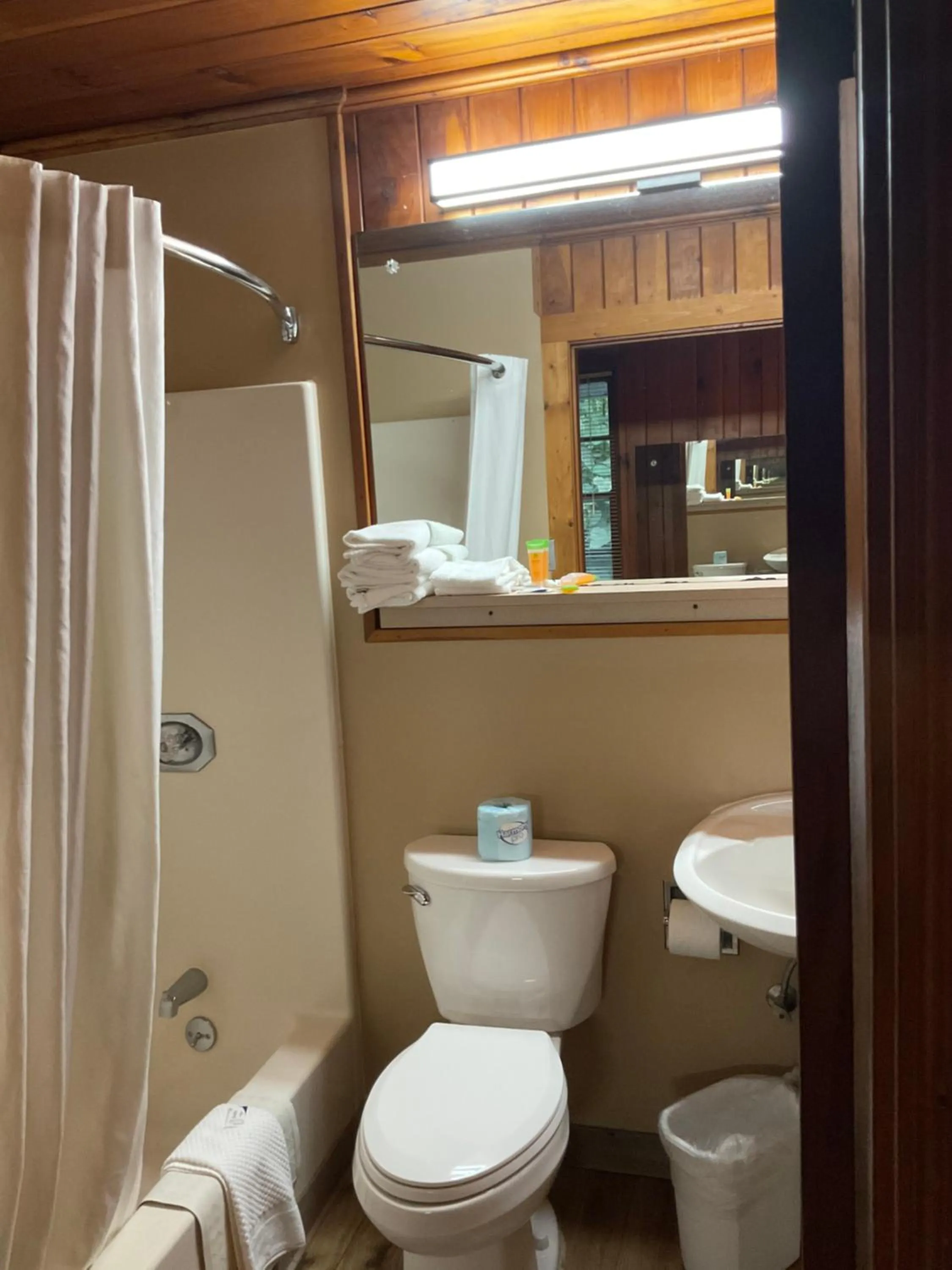 Bathroom in Carr's Northside Hotel and Cottages