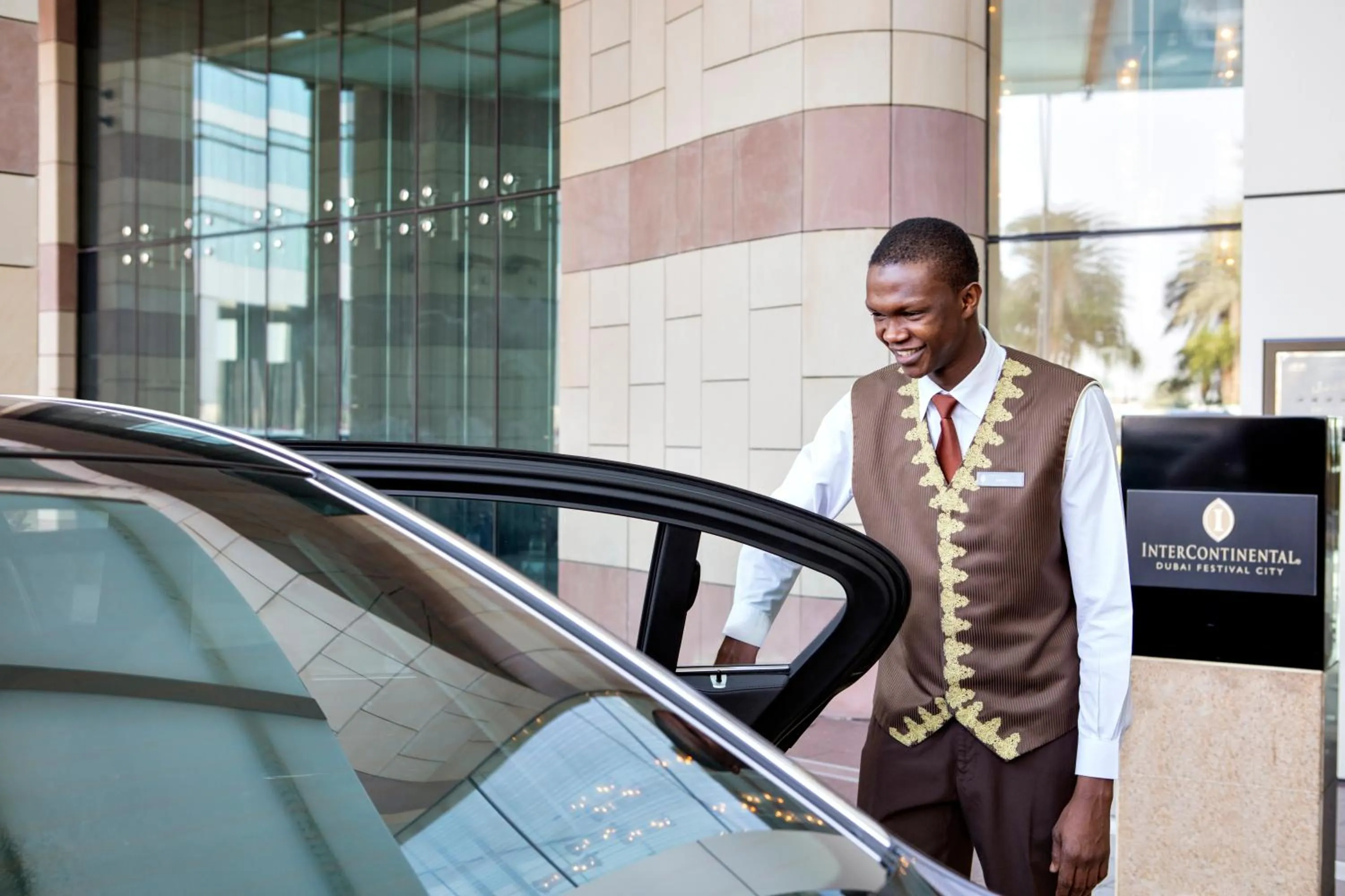 Property building in InterContinental Dubai Festival City by IHG