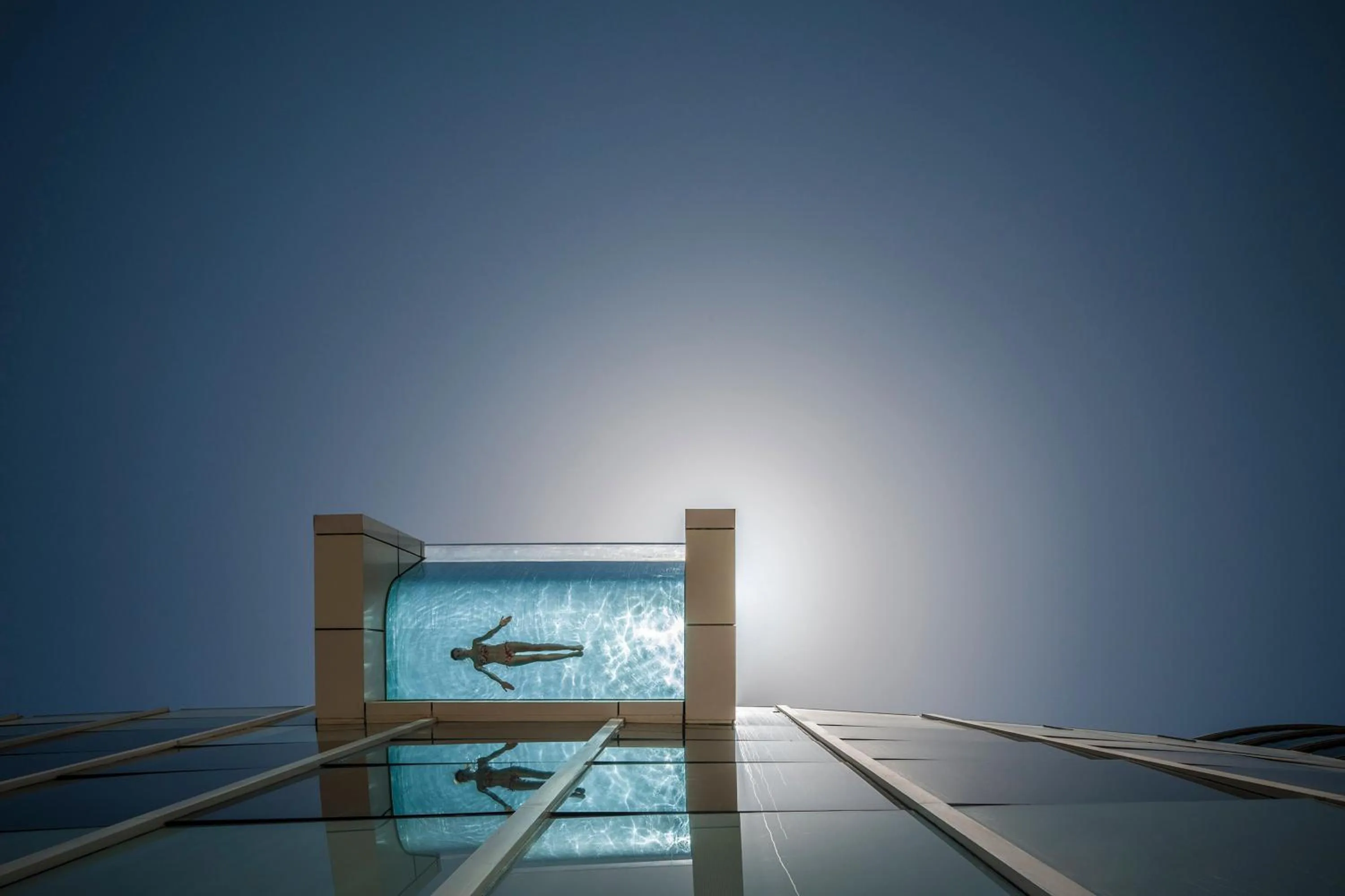 Swimming pool in InterContinental Dubai Festival City by IHG