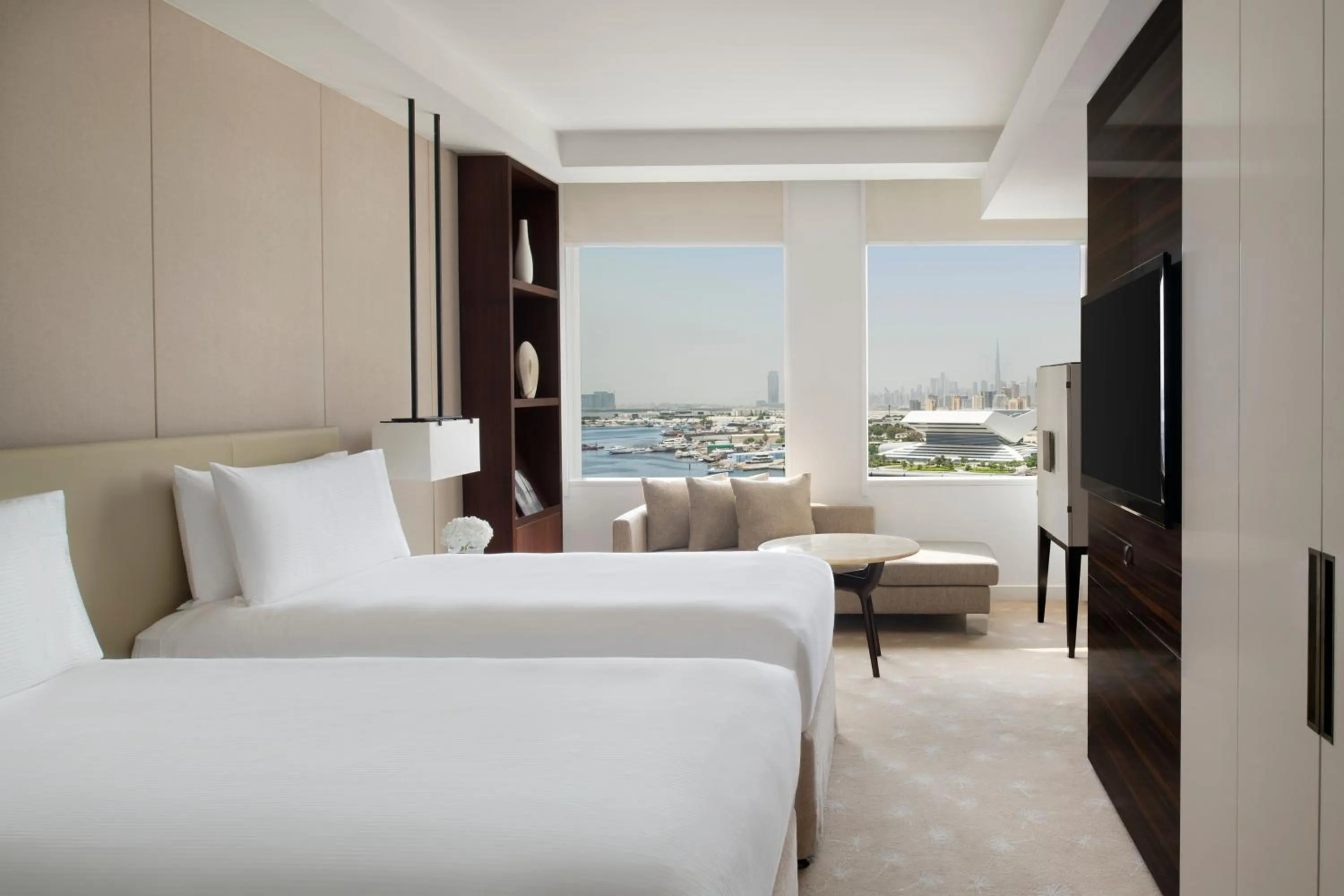 Bedroom, Bed in InterContinental Dubai Festival City by IHG