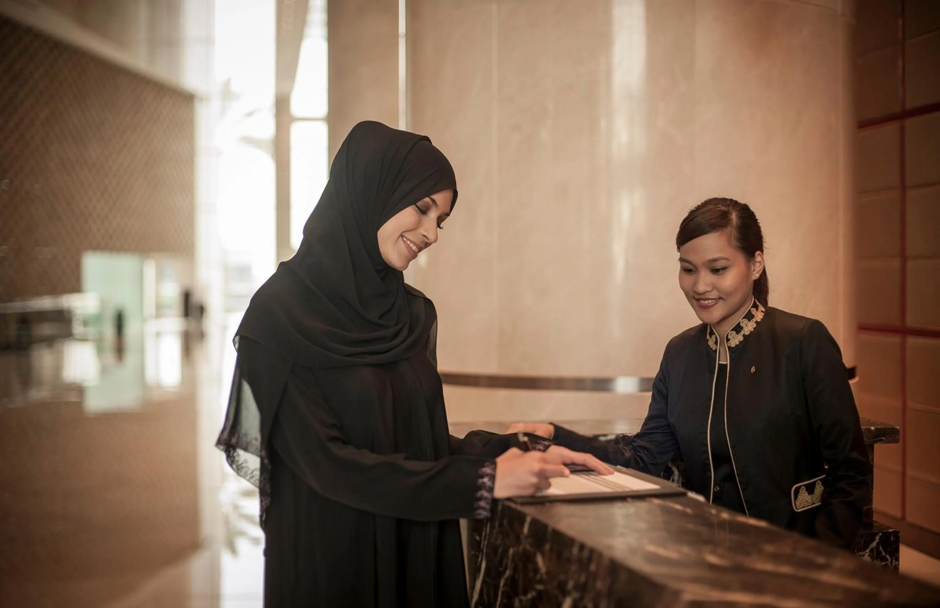 Property building in InterContinental Dubai Festival City by IHG