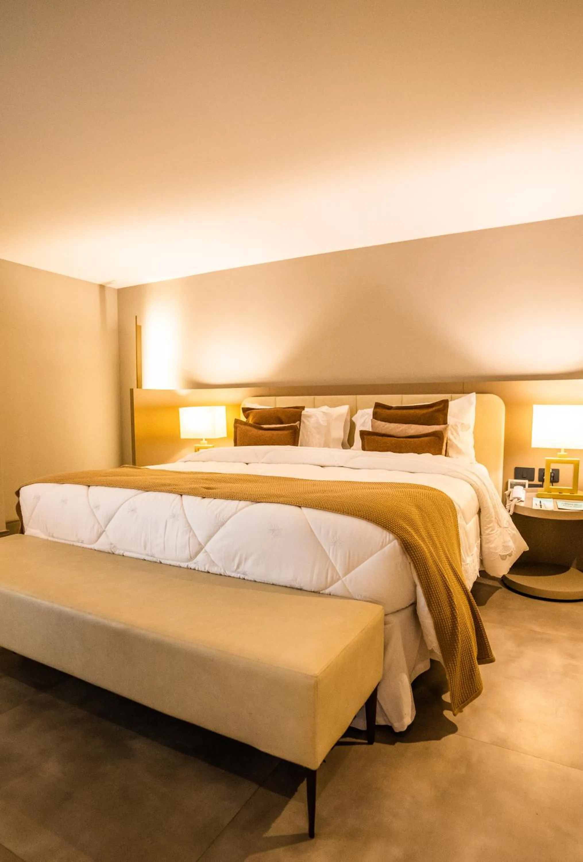 Bed in Oceana Atlântico Hotel & SPA