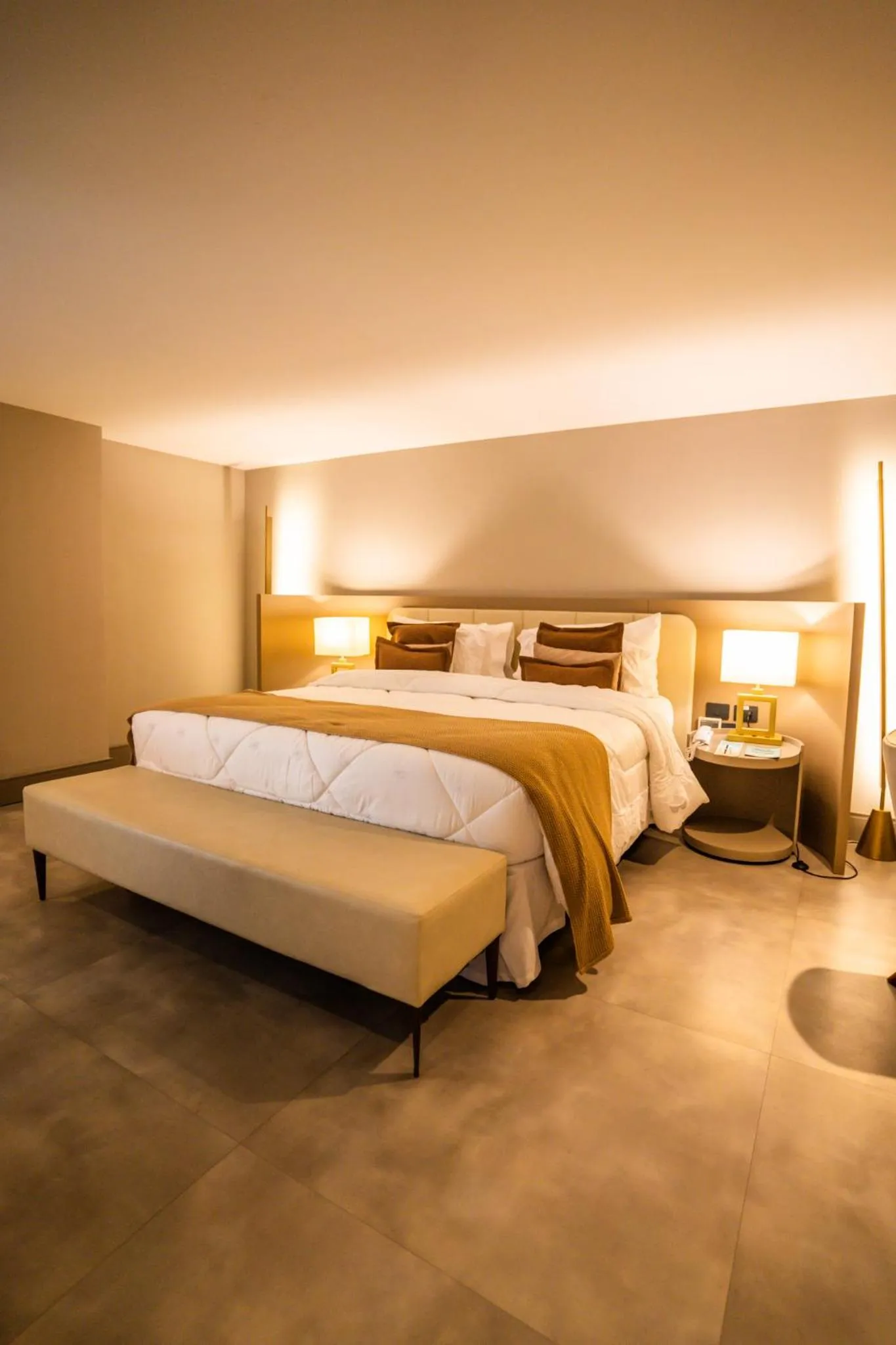 Bed in Oceana Atlântico Hotel & SPA