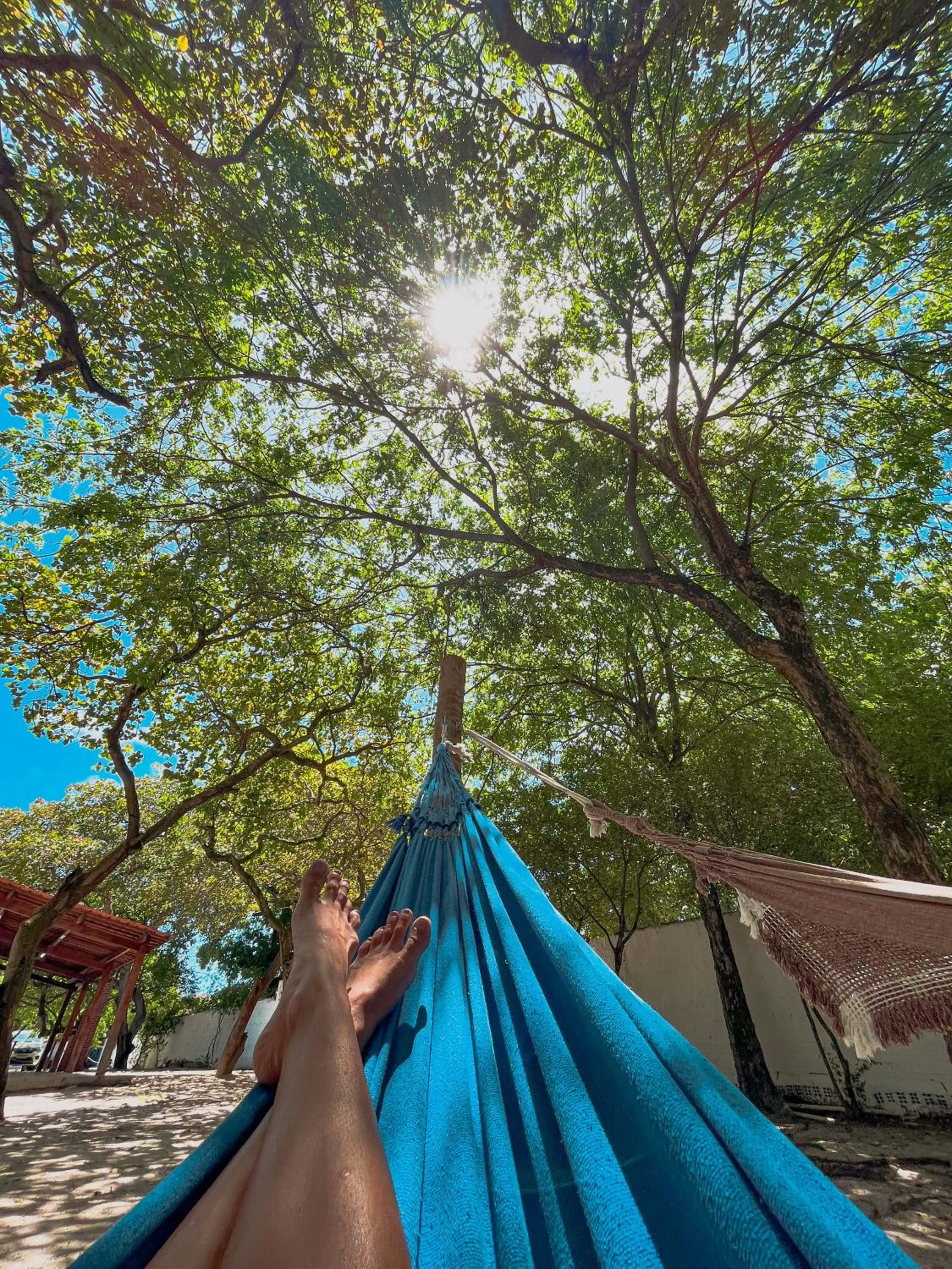 Garden view in Pousada Porto Verano