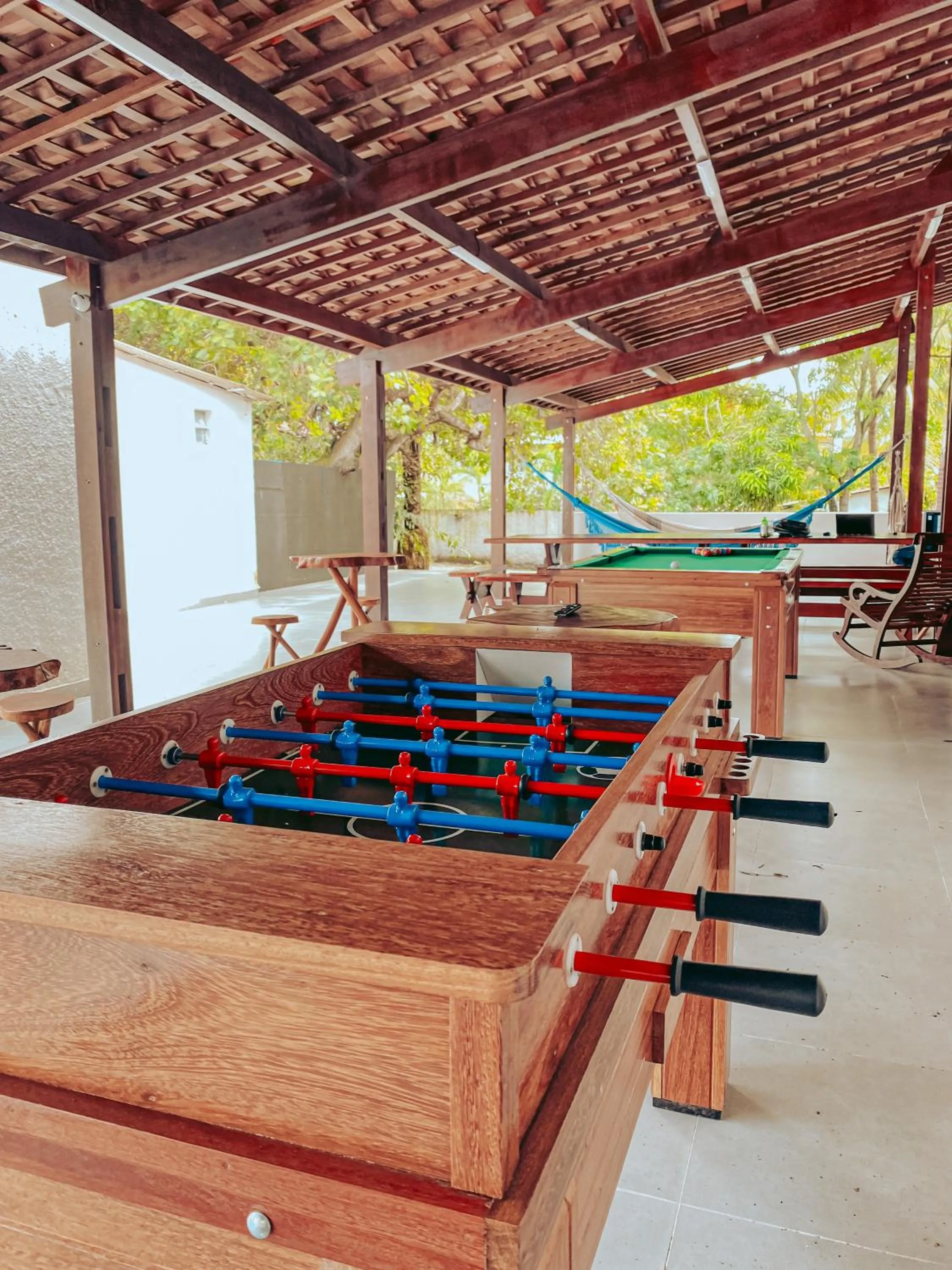 Billiard in Pousada Porto Verano