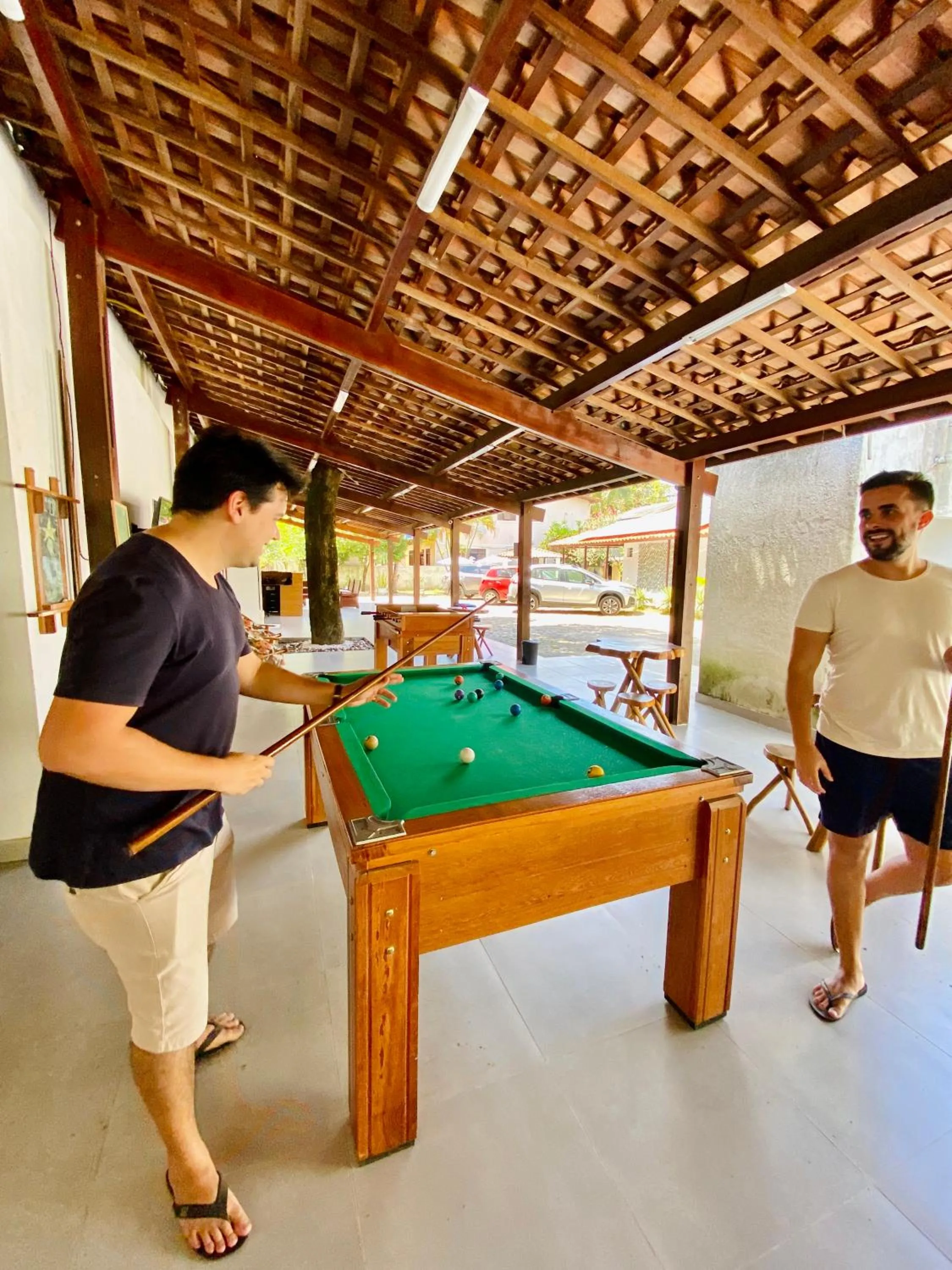 Billiard in Pousada Porto Verano