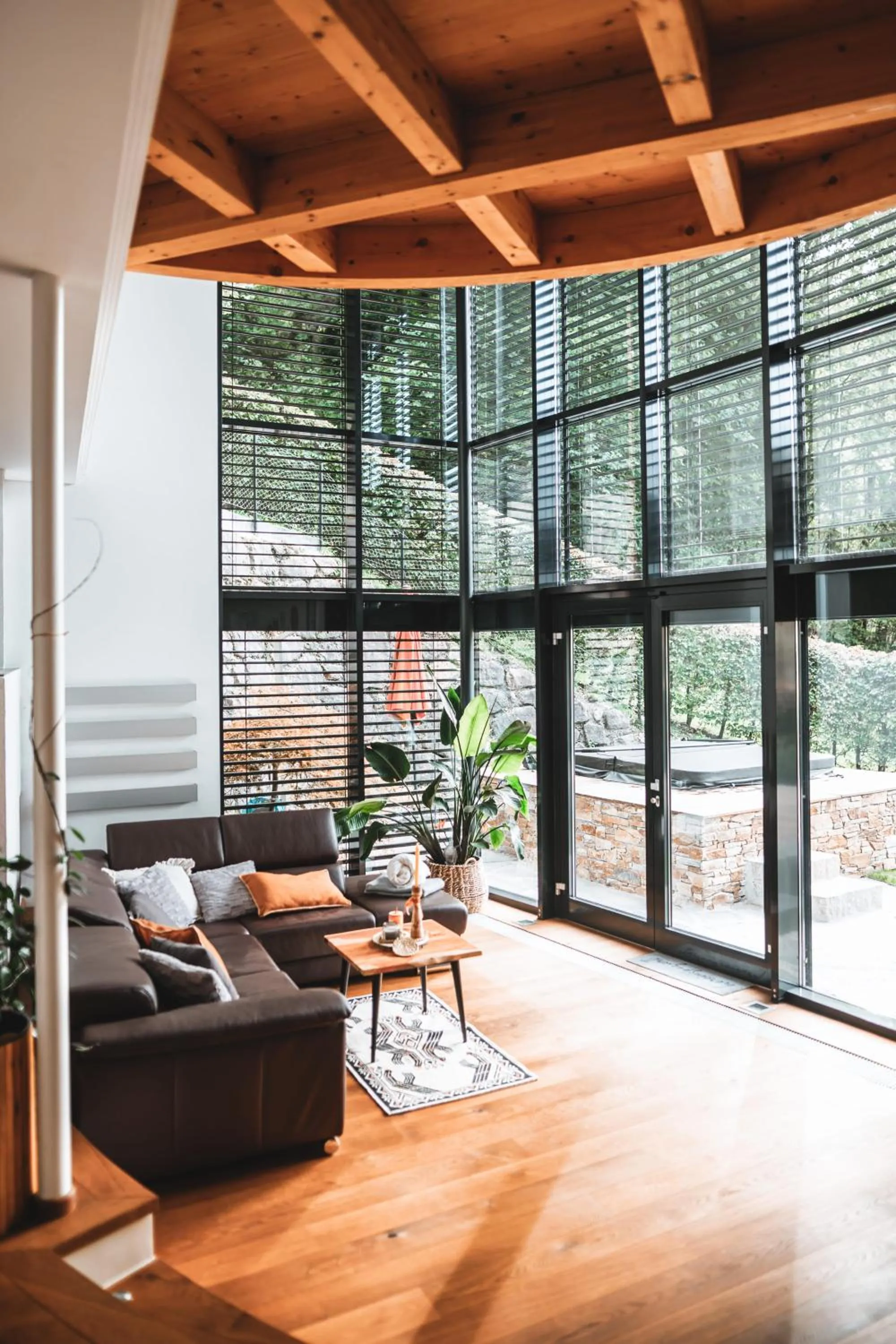 Living room in Villa Bergl.21