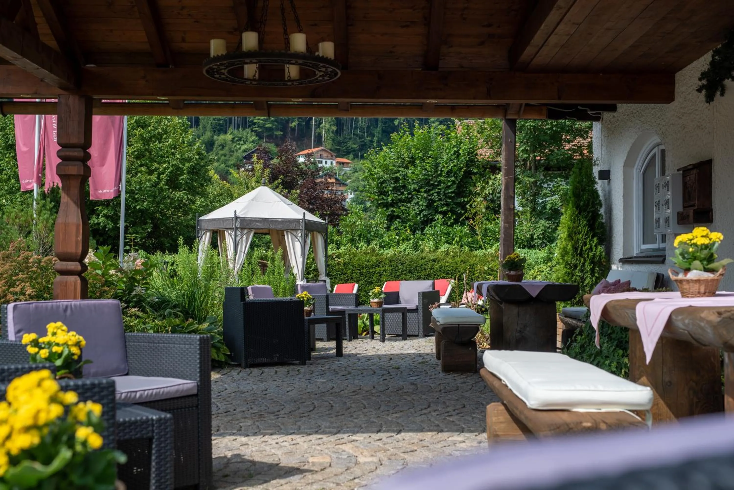 Garden in Landhaus Ertle